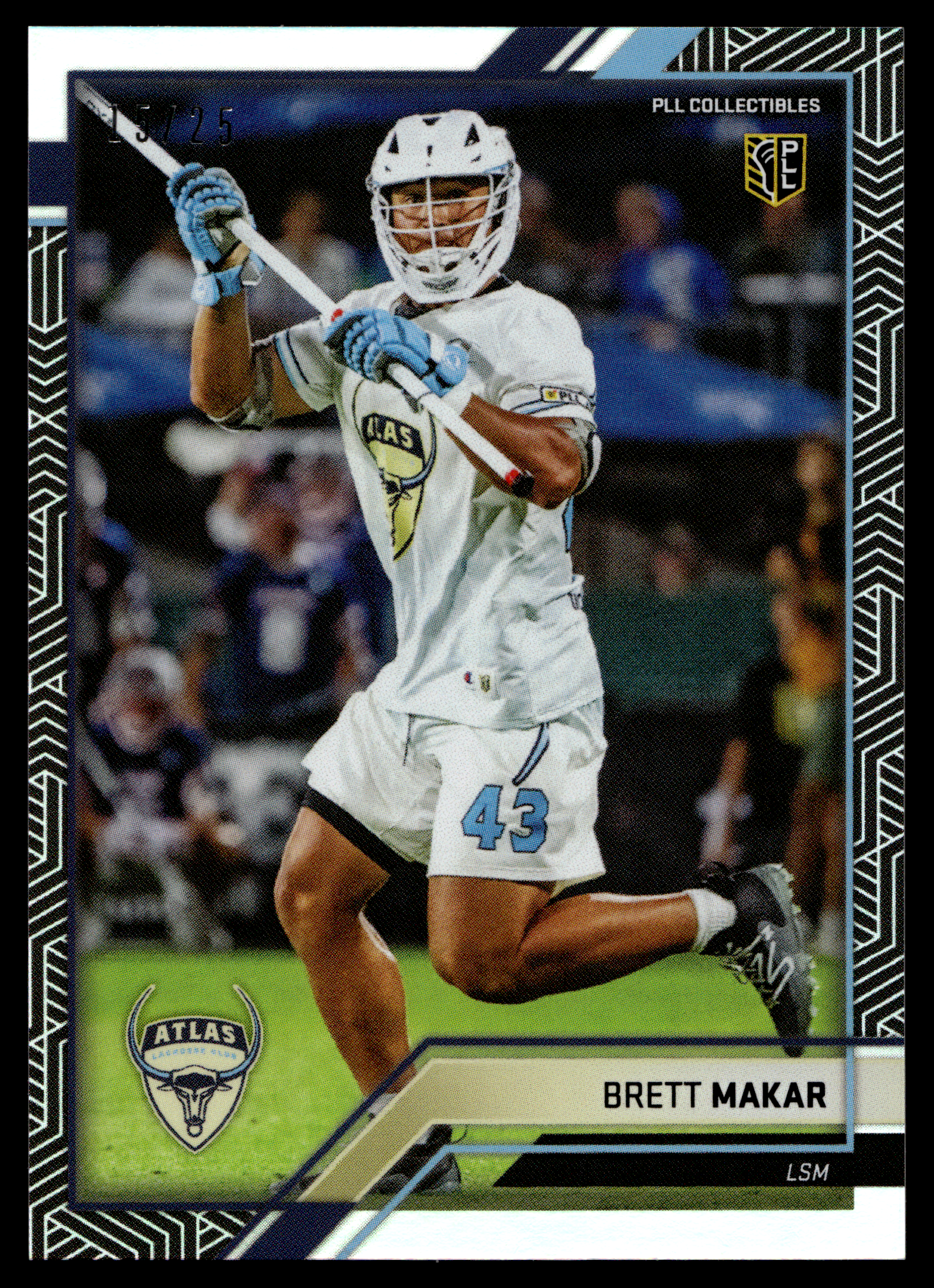2023 Premier Lacrosse League PLL Parallel (#/QTY) Cards