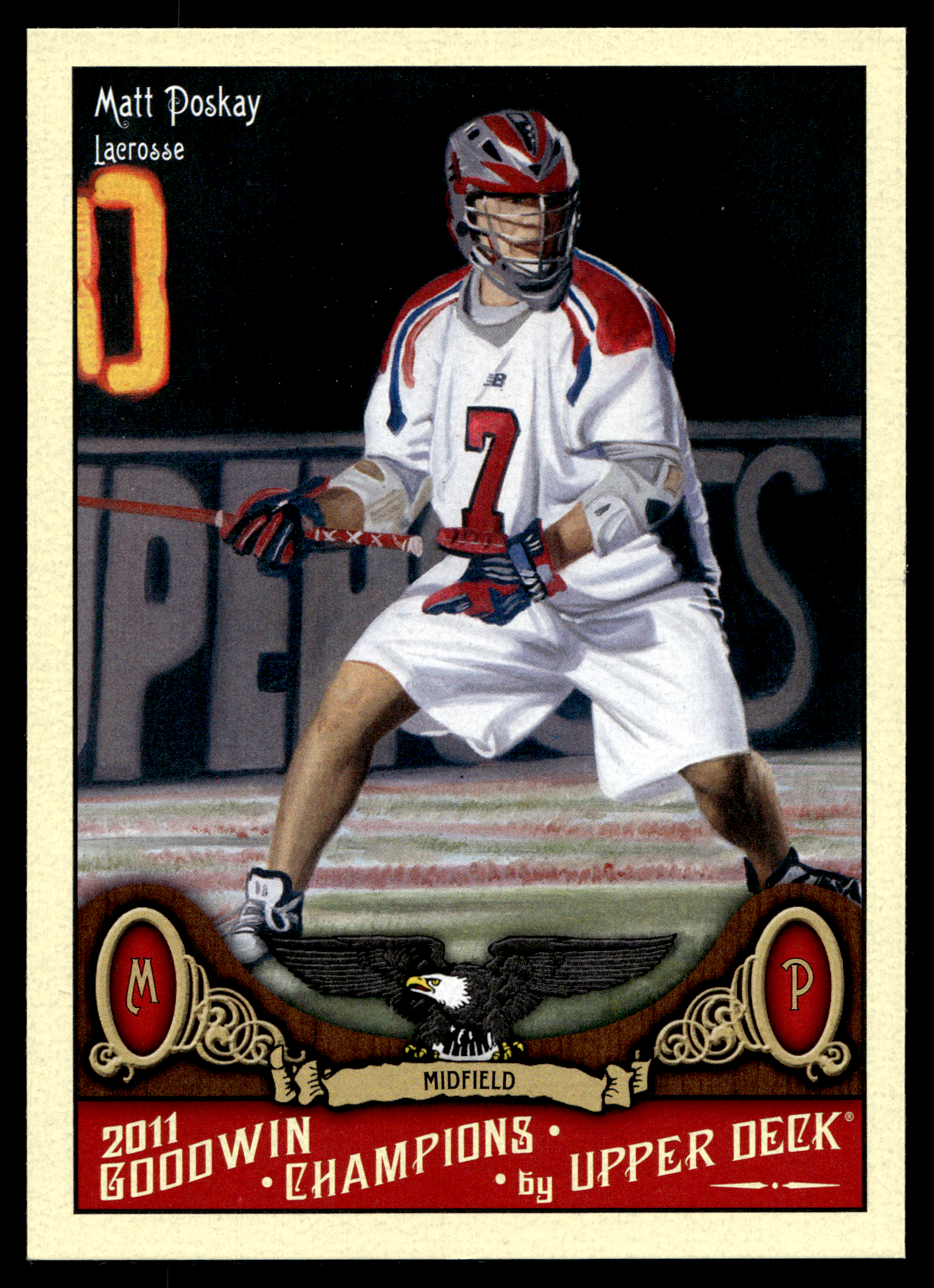 Matt Poskay Company Issued Trading Cards