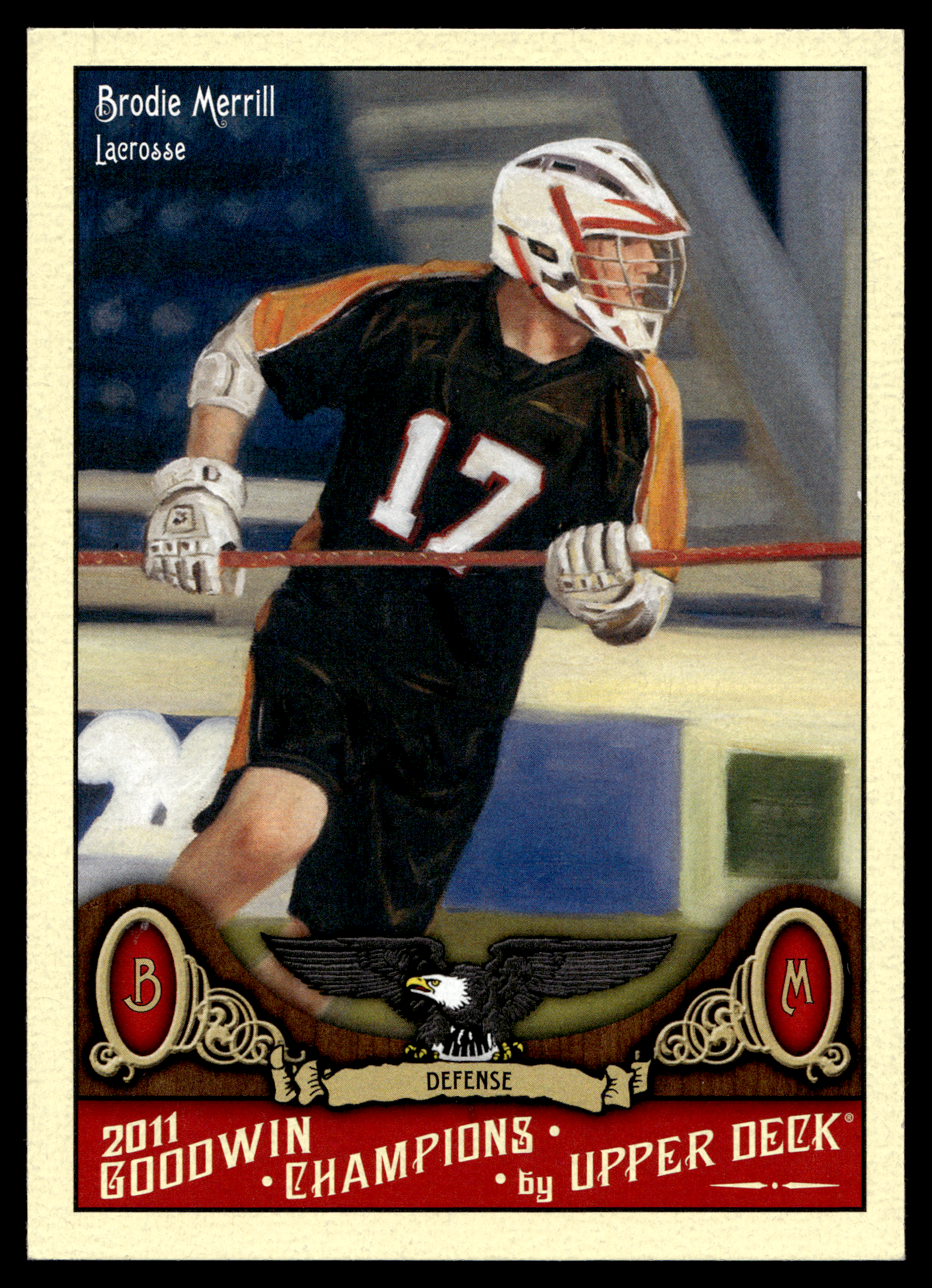 Brodie Merrill Company Issued Trading Cards