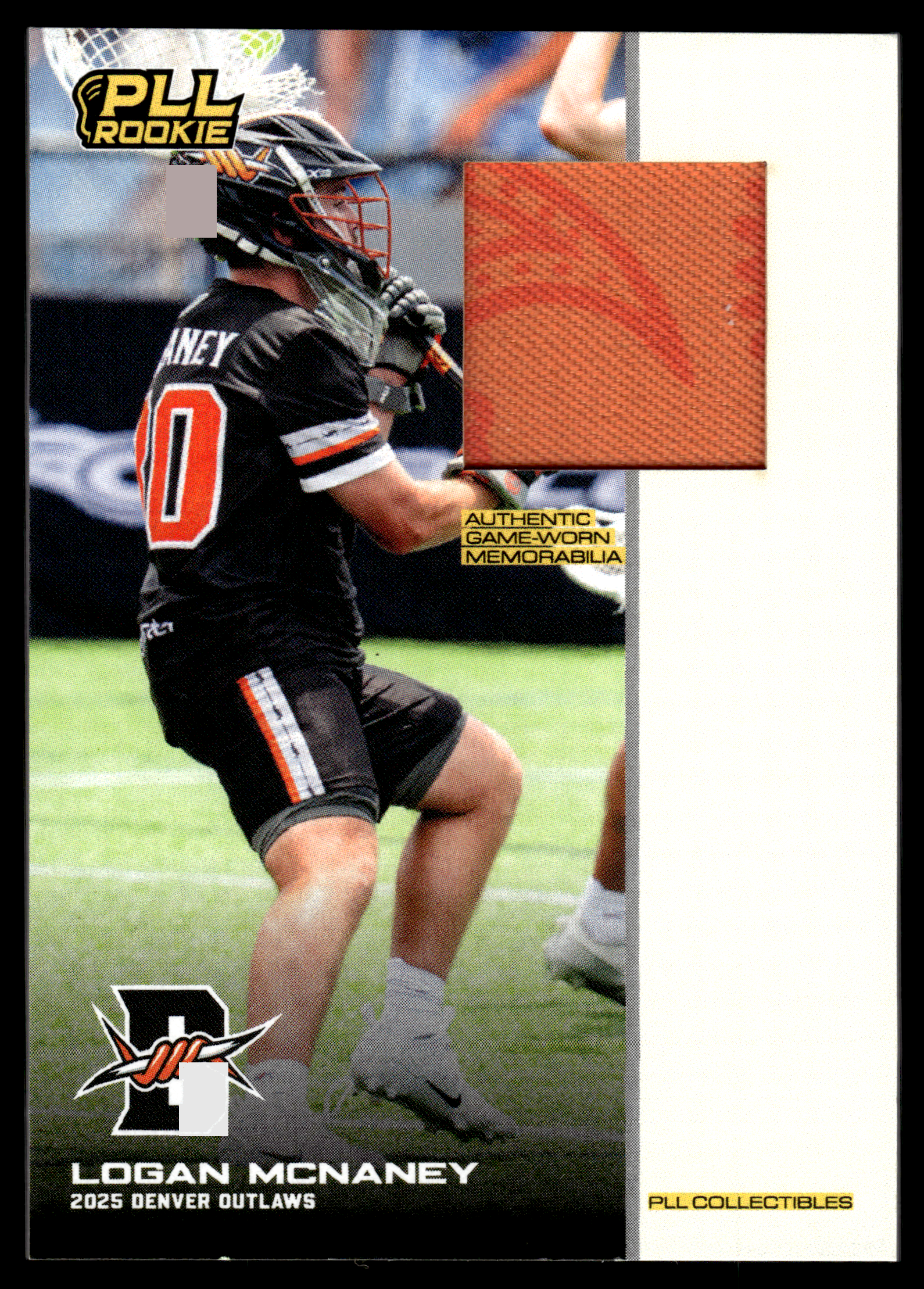 2025 Premier Lacrosse League PLL Flagship Relic Cards