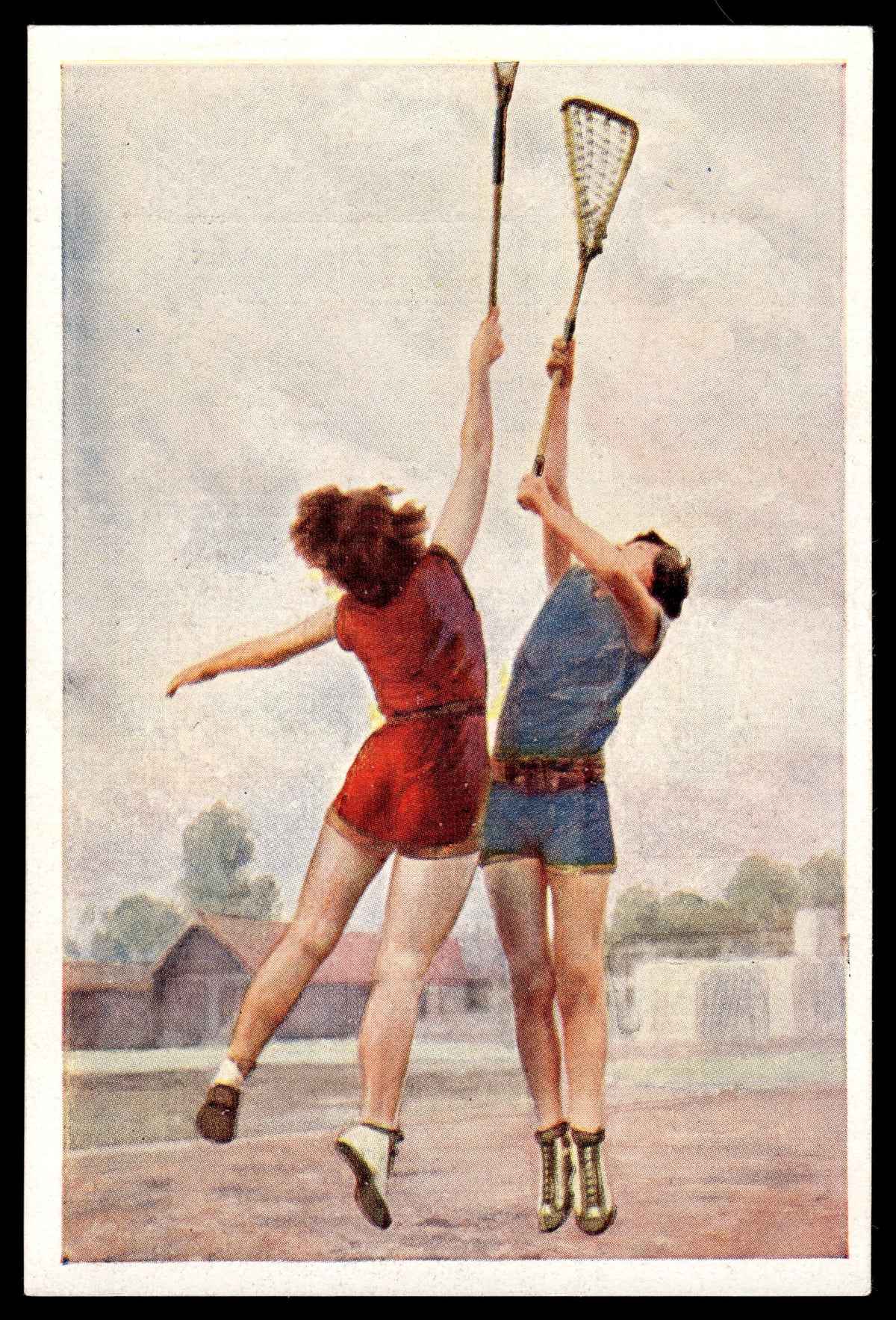 Vintage Women's Lacrosse Cards