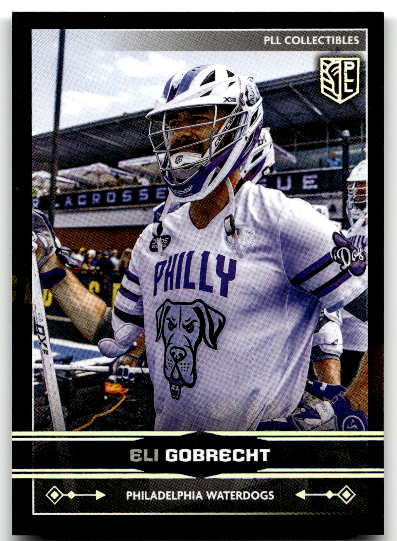 Eli Gobrecht 2025 PLL Fieldside Philadelphia Waterdogs Cream Of The Cropped #39