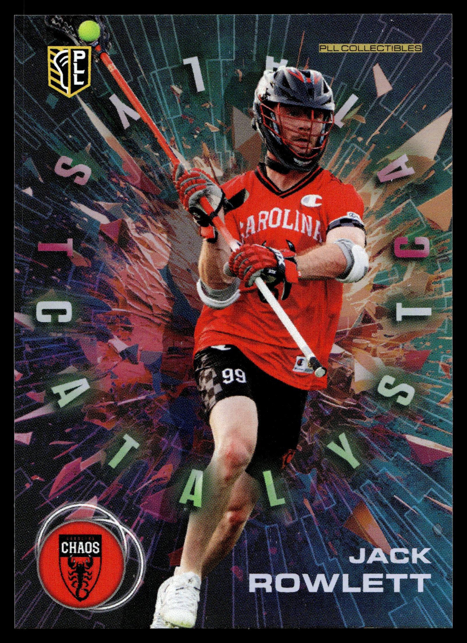 Jack Rowlett 2025 PLL Flagship Carolina Chaos Catalyst #8