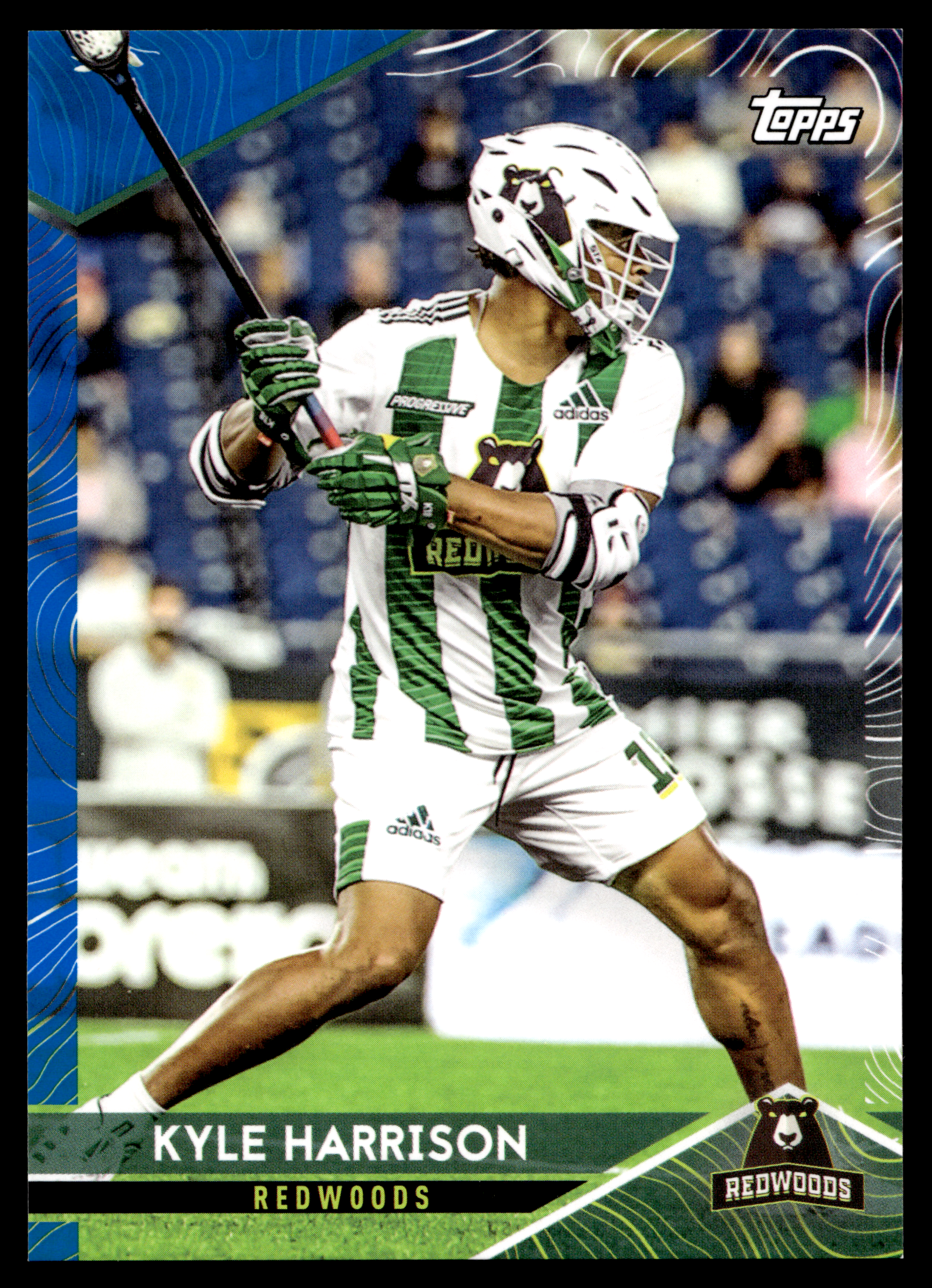 Kyle Harrison 2022 Topps PLL Redwoods Blue 92/99 #148