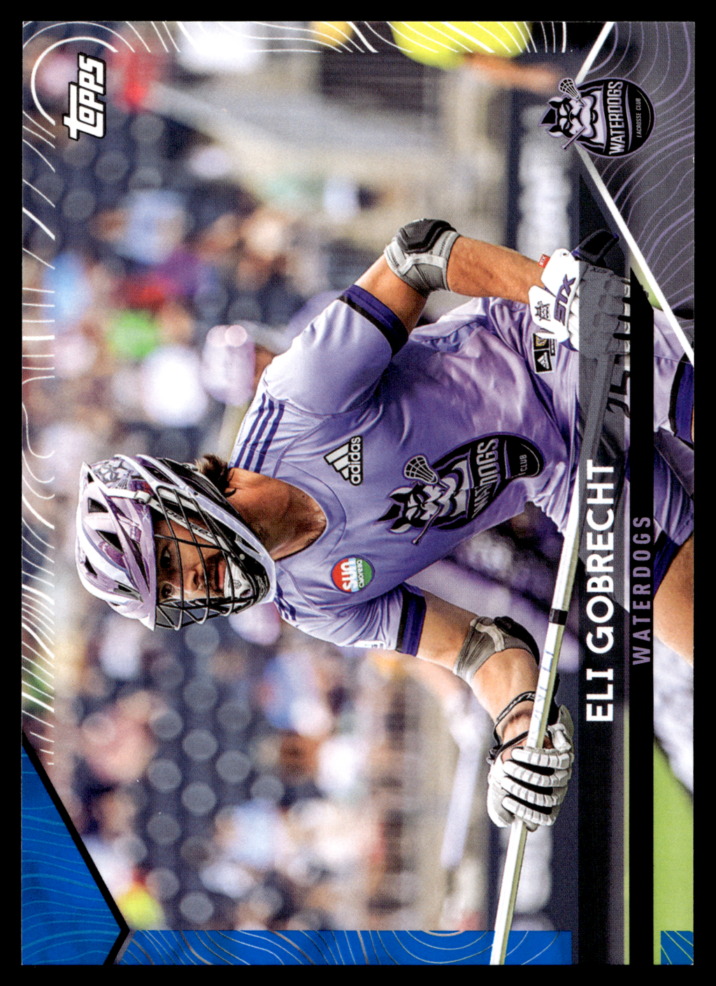 Eli Gobrecht 2022 Topps PLL Waterdogs Blue 75/99 #200
