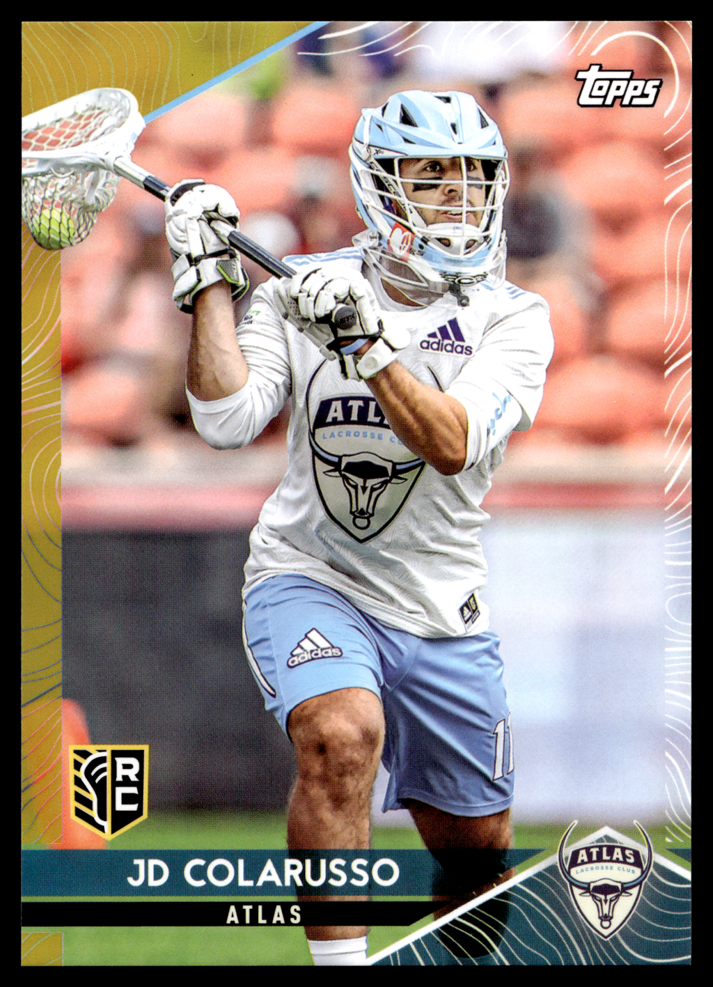 JD Colarusso 2022 Topps PLL Atlas Gold 46/50 #46