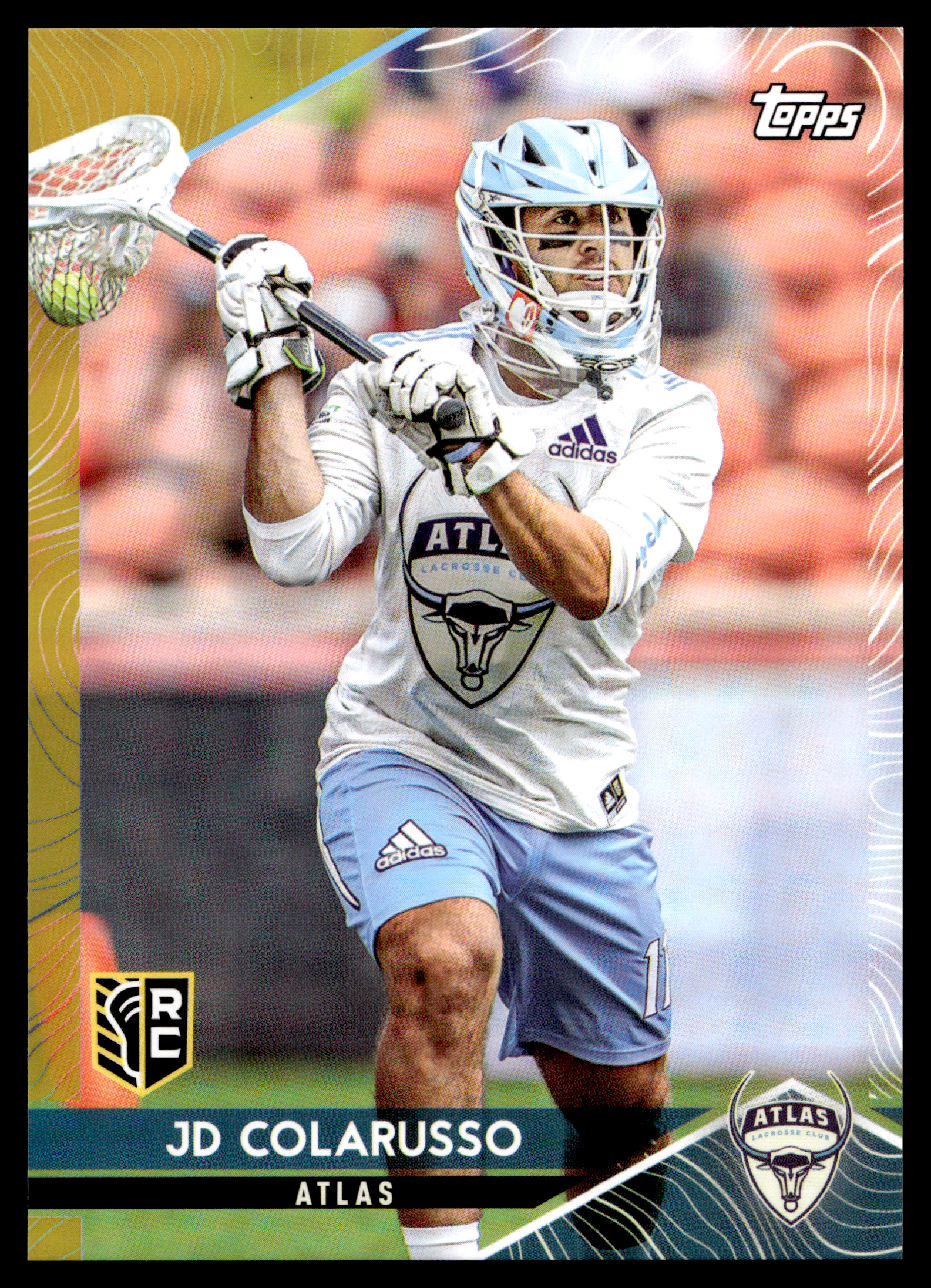 JD Colarusso 2022 Topps PLL Atlas Gold 46/50 #46