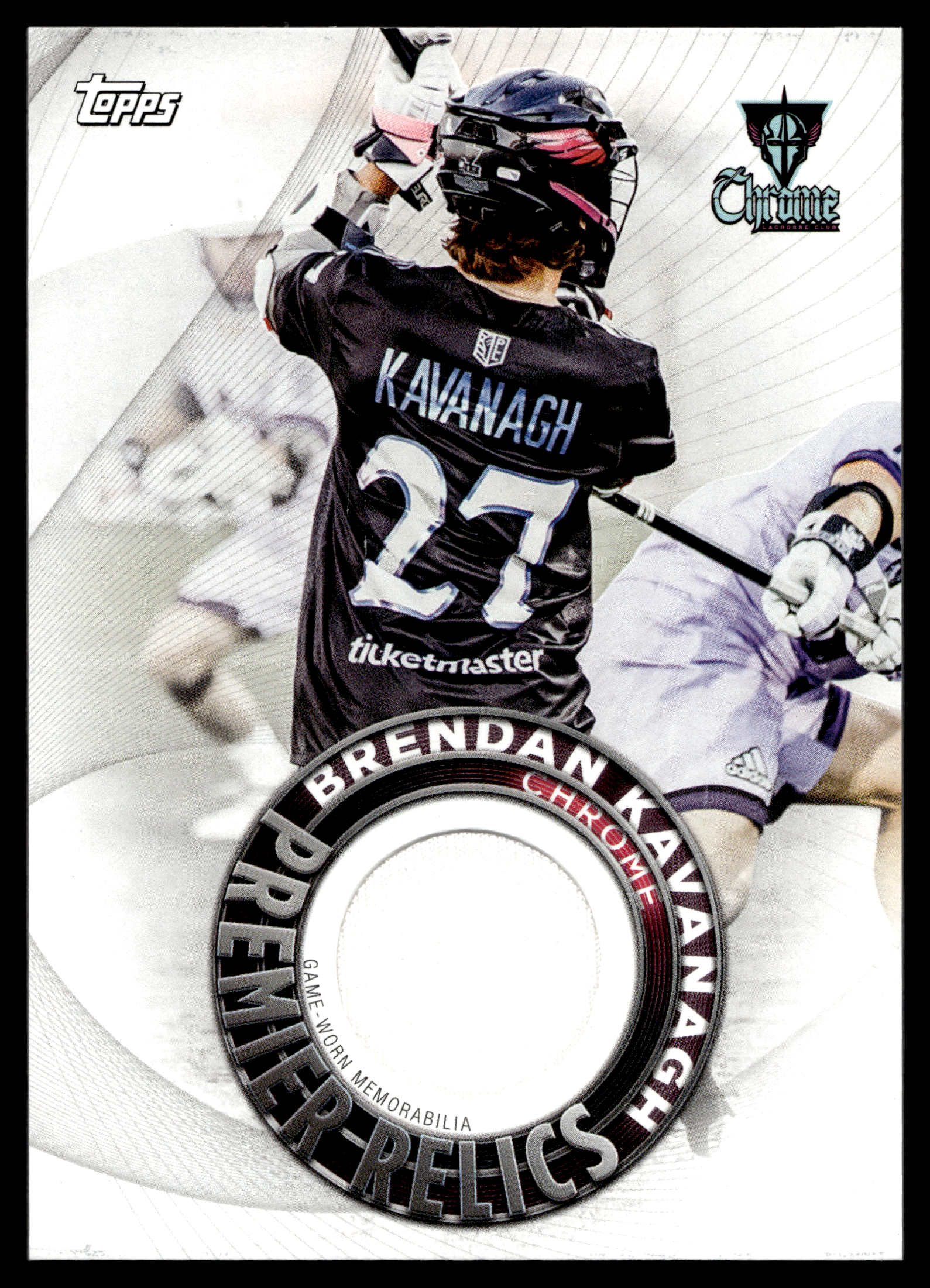 Brendan Kavanagh 2022 Topps PLL Chrome Premier Relics #PR-BK