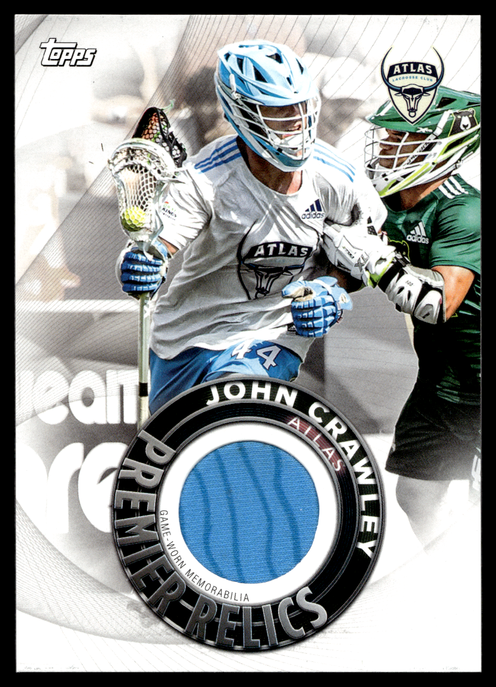 John Crawley 2022 Topps PLL Atlas Premier Relics #PR-JCY
