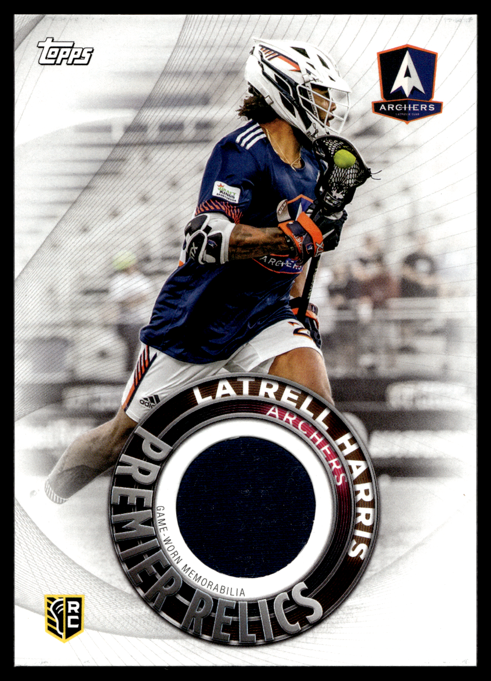 Latrell Harris 2022 Topps PLL Archers Premier Relics #PR=LH