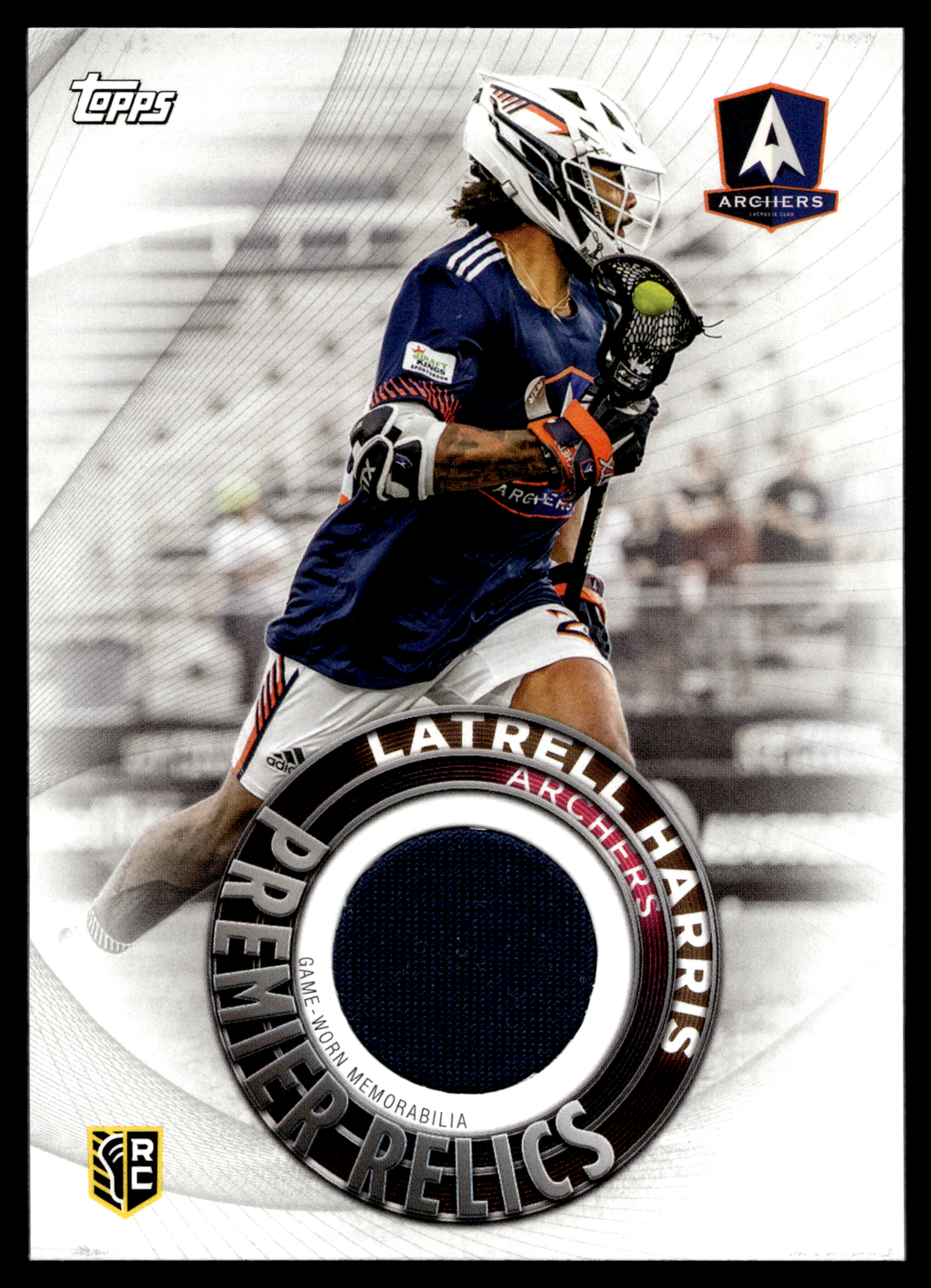 Latrell Harris 2022 Topps PLL Archers Premier Relics #PR=LH