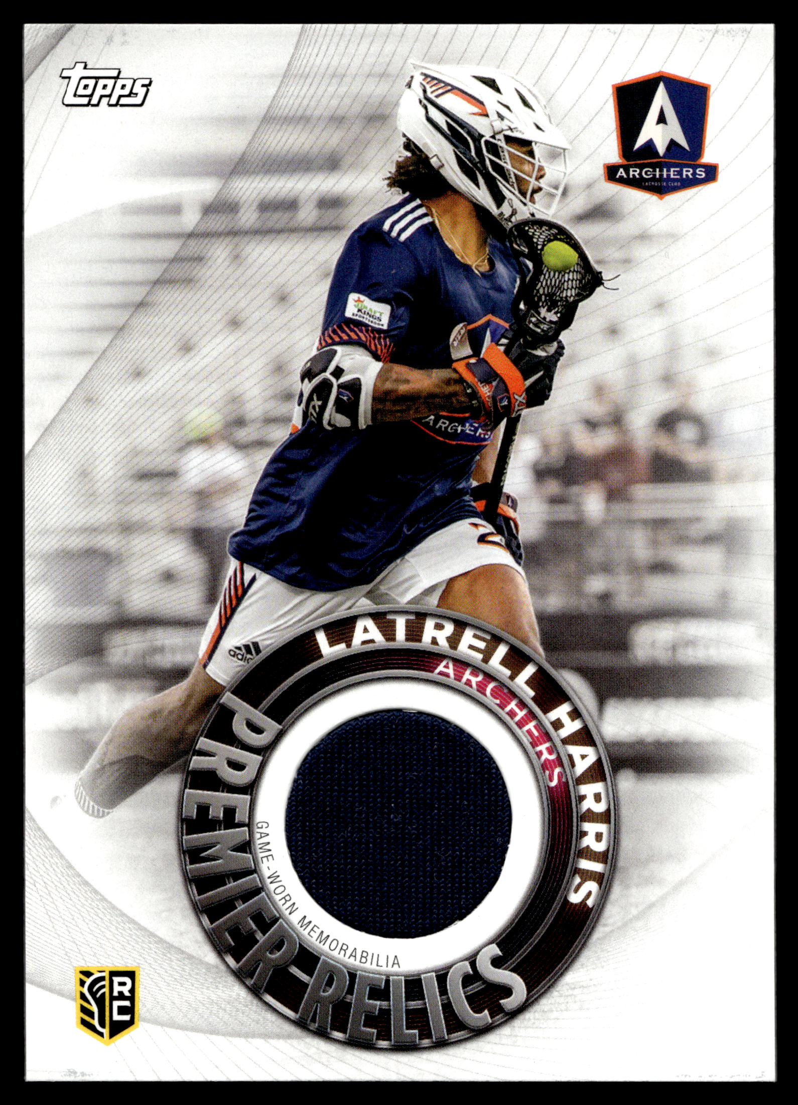Latrell Harris 2022 Topps PLL Archers Premier Relics #PR=LH