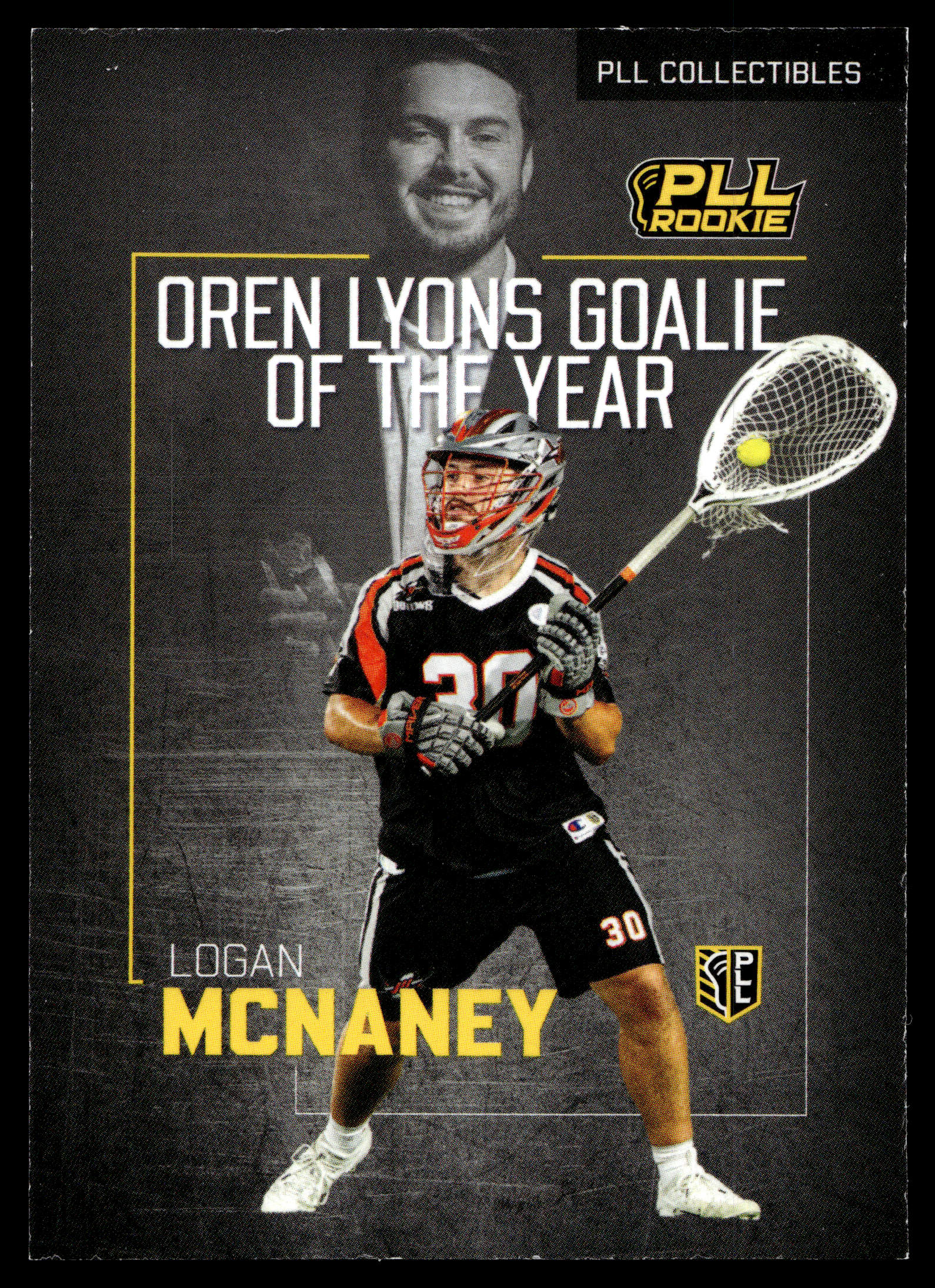 Logan McNaney 2026 PLL Fieldside II Denver Outlaws Award Winners #AW-5
