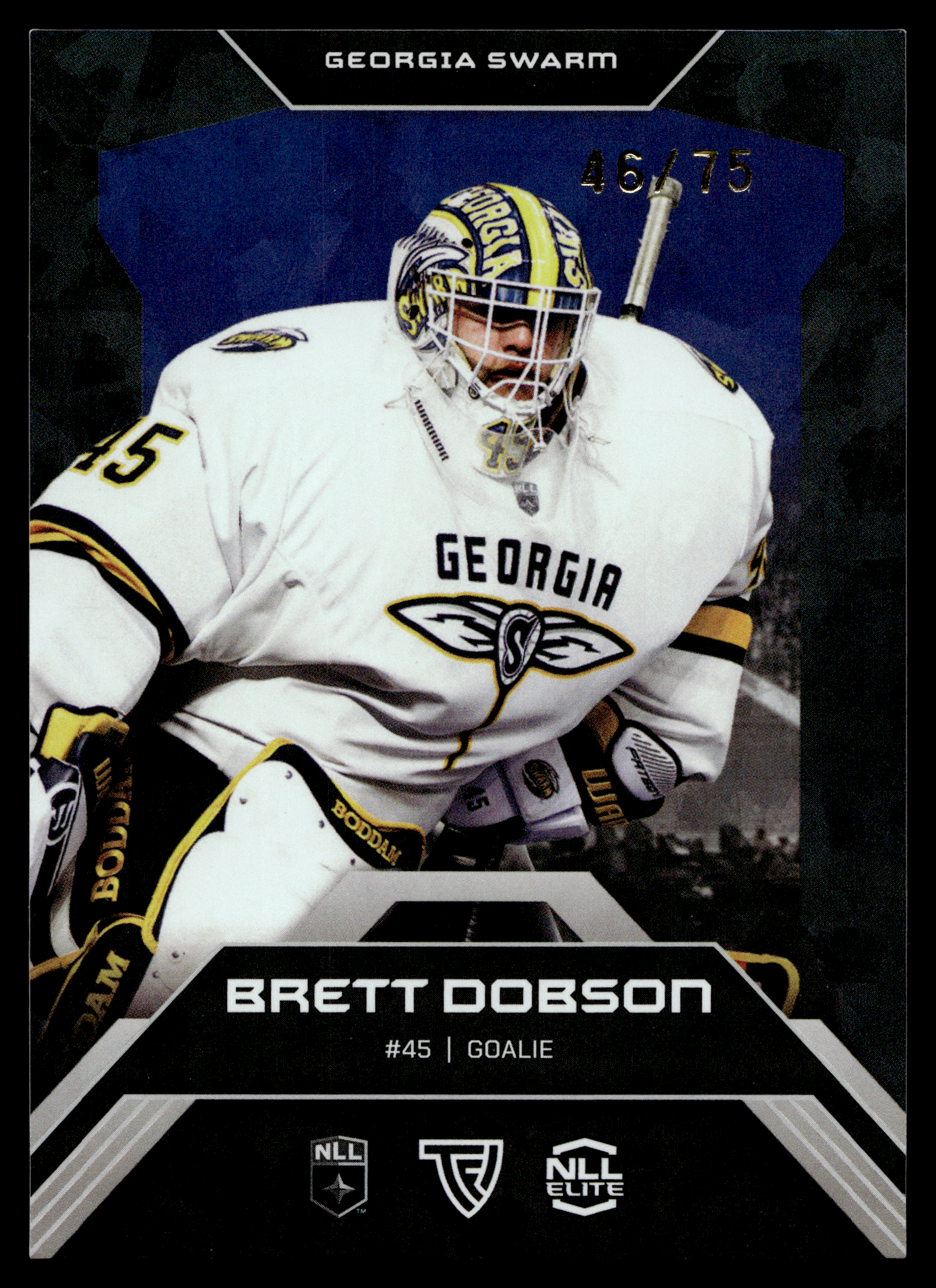 Brett Dobson 2026 TFL NLL ELITE Georgia Swarm Home Floor 46/75 #E4