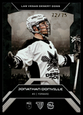 Jonathan Donville 2026 TFL NLL ELITE Las Vegas Desert Dogs Home Floor 72/75 #E20