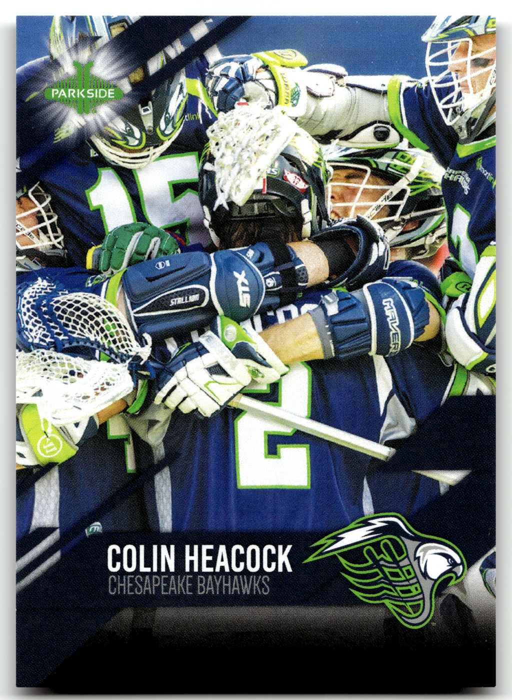 Colin Heacock 2019 MLL Premier Series Chesapeake Bayhawks Image Variation #SP-CH