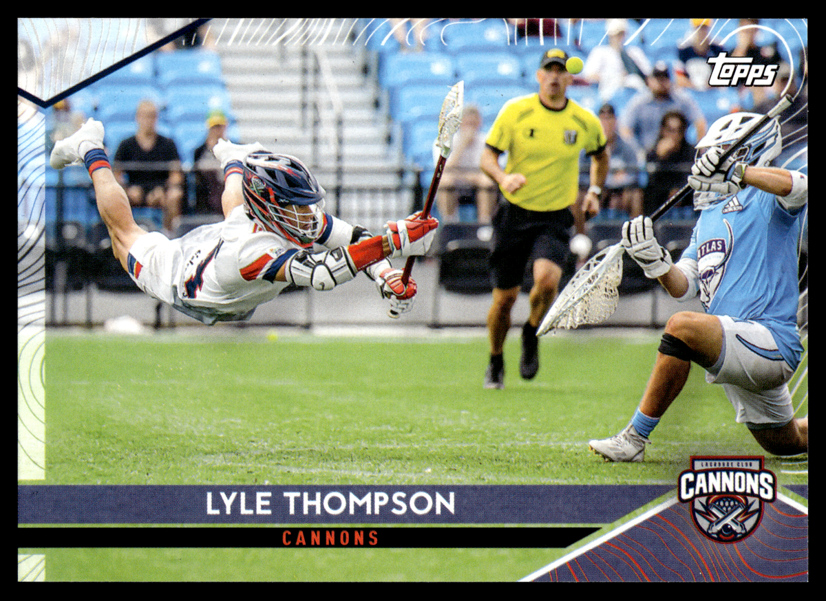 Lyle Thompson 2022 Topps PLL Cannons Image Variation #185