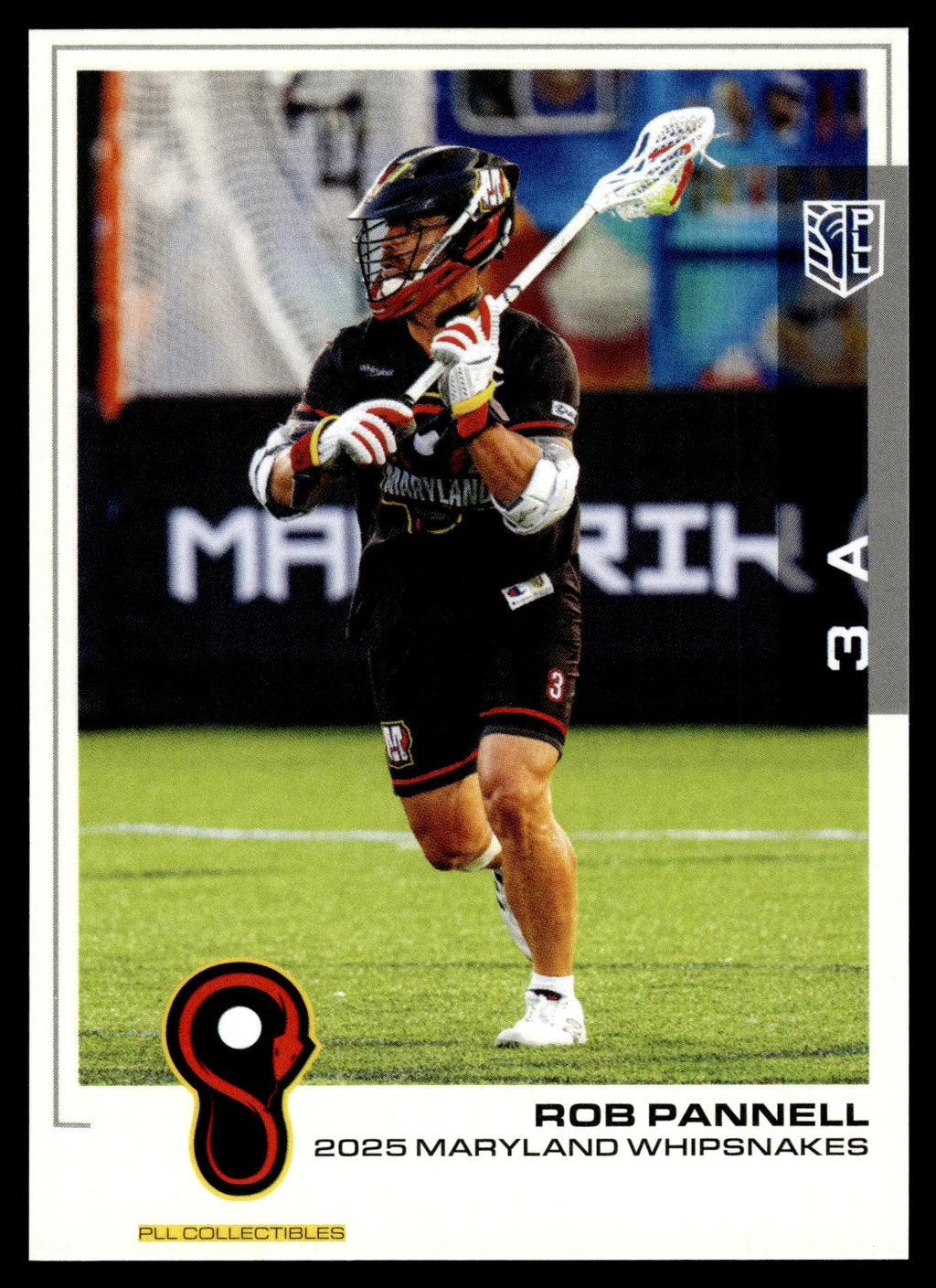 2025 Premier Lacrosse League PLL Flagship #86 Rob Pannell Base