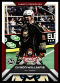 Dyson Williams 2025 TFL Sports NLL Albany Firewolves Release Color Match #1