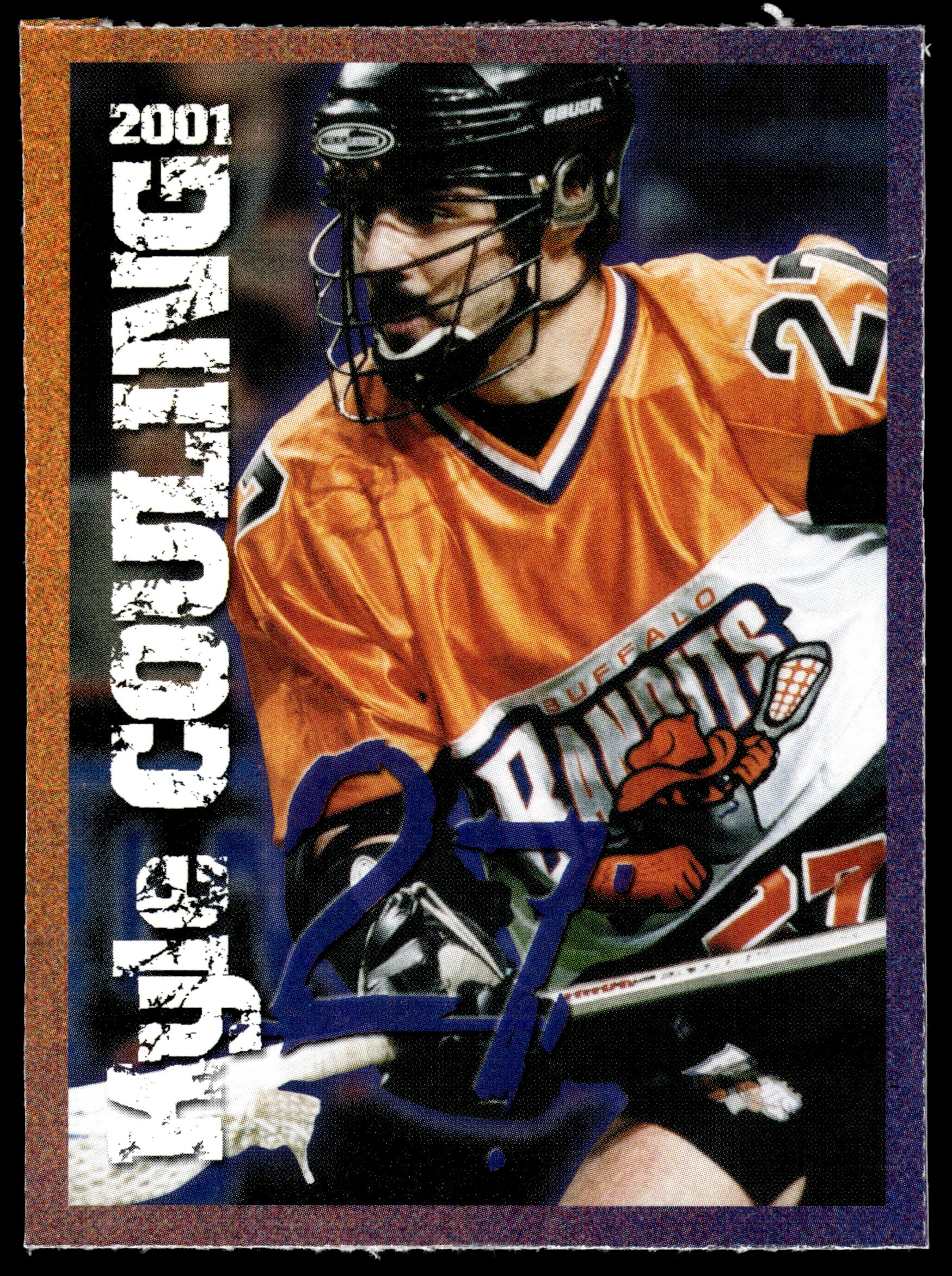 Kyle Couling 2001 NLL Buffalo Bandits Team Issue Buffalo Bandits
