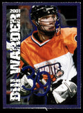 Bill Warder 2001 NLL Buffalo Bandits Team Issue Buffalo Bandits