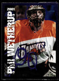 Phil Wetherup  2001 NLL Buffalo Bandits Team Issue Buffalo Bandits