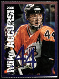 Mike Accursi  2001 NLL Buffalo Bandits Team Issue Buffalo Bandits