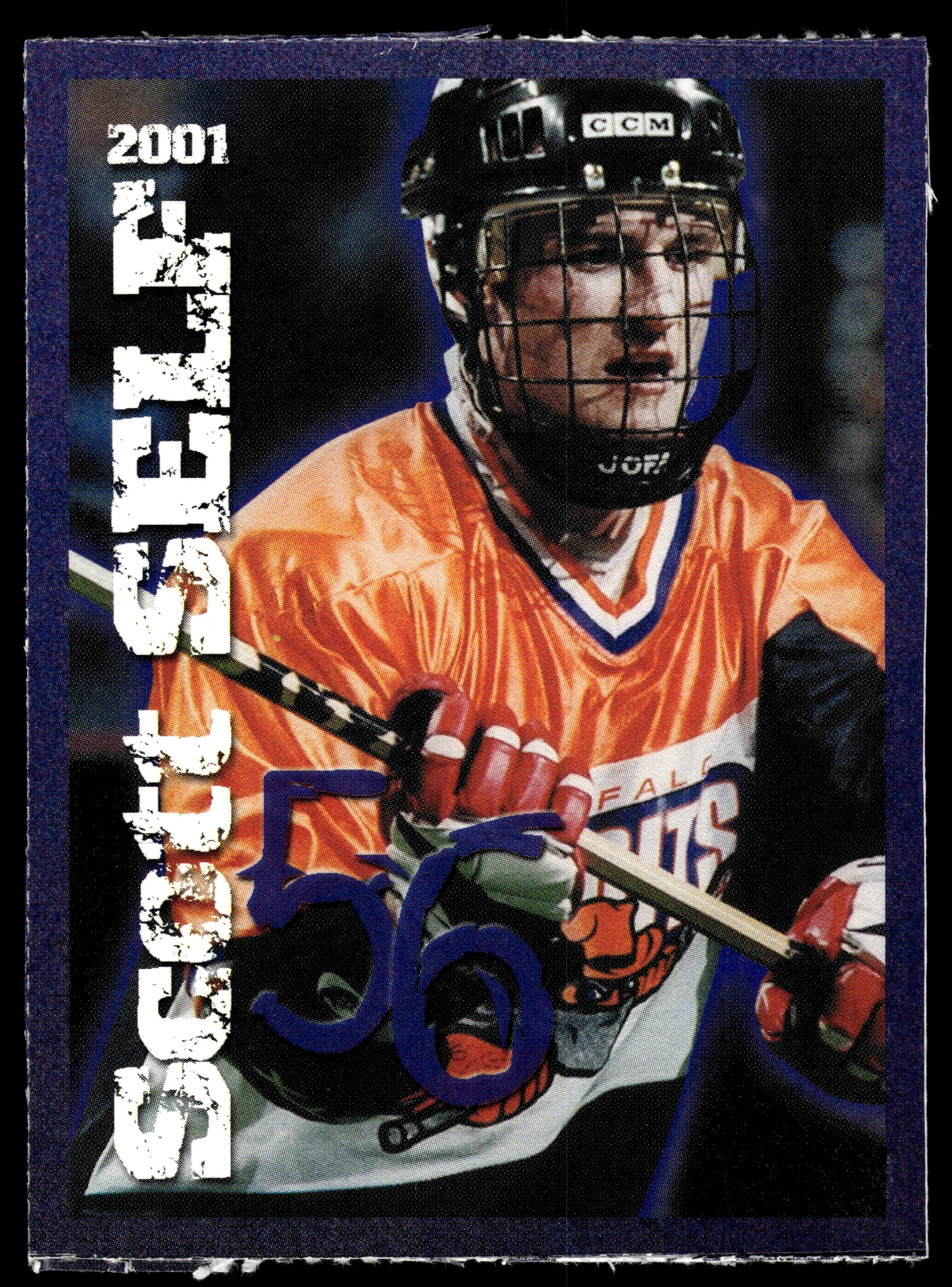 Scott Self  2001 NLL Buffalo Bandits Team Issue Buffalo Bandits #