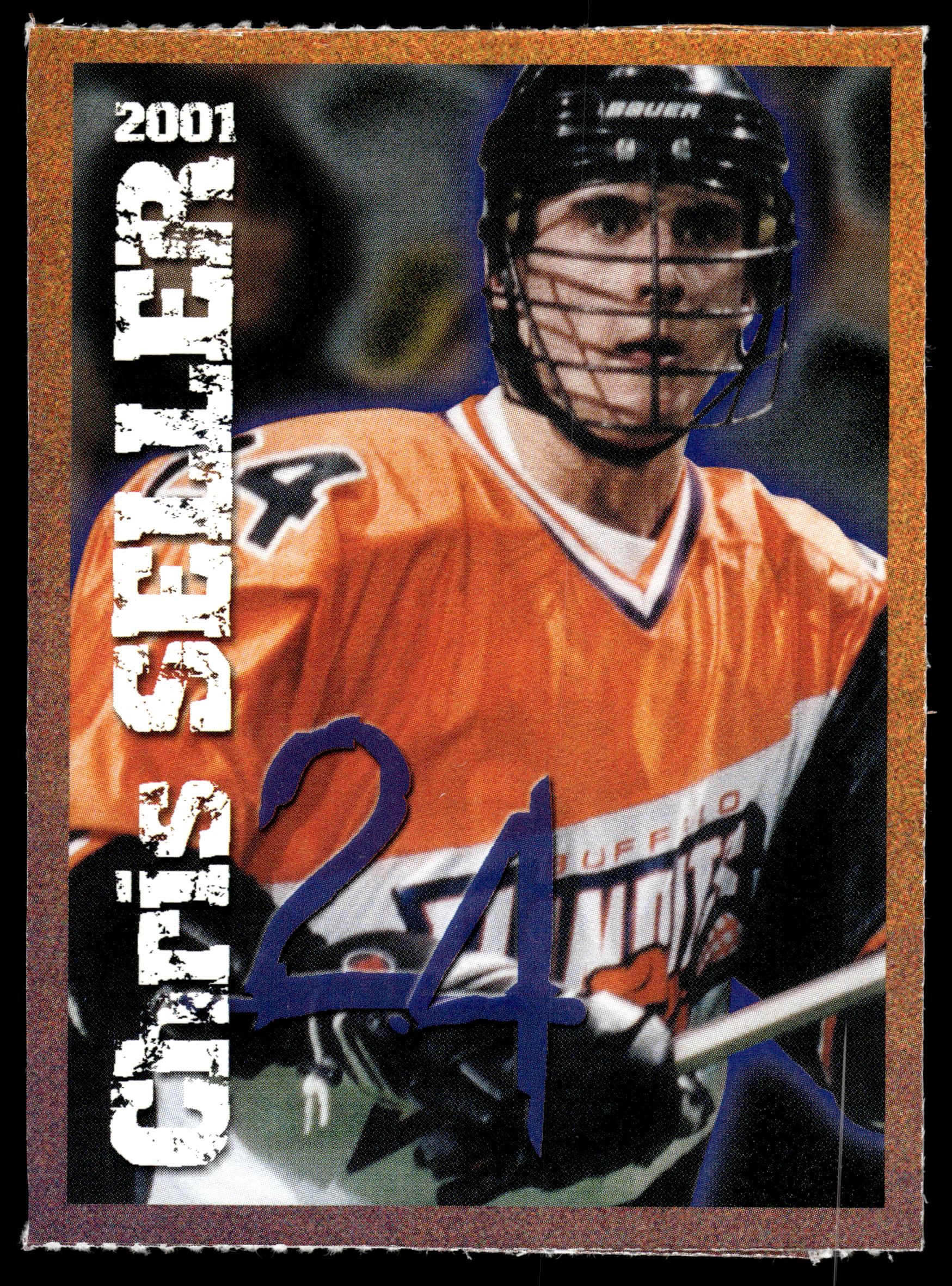Chris Seller  2001 NLL Buffalo Bandits Team Issue Buffalo Bandits #