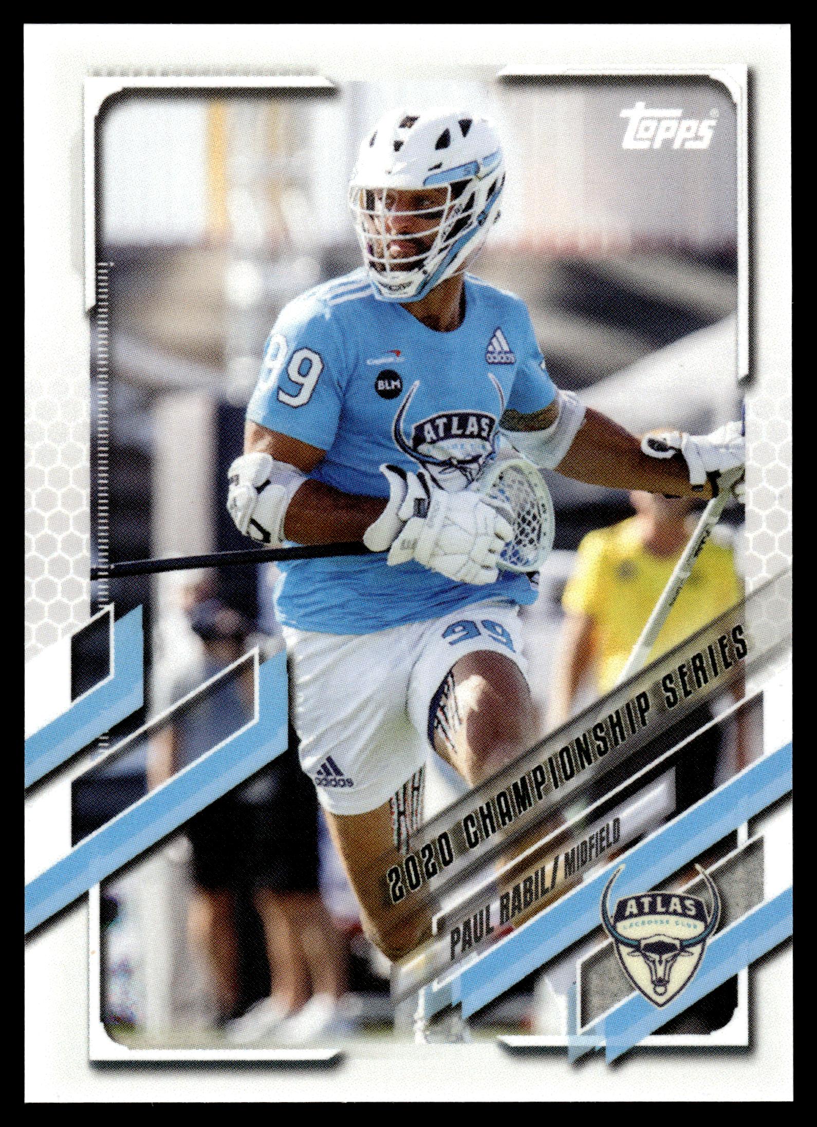 Paul Rabil 2021 Topps PLL Championship Series NewYork Atlas #29
