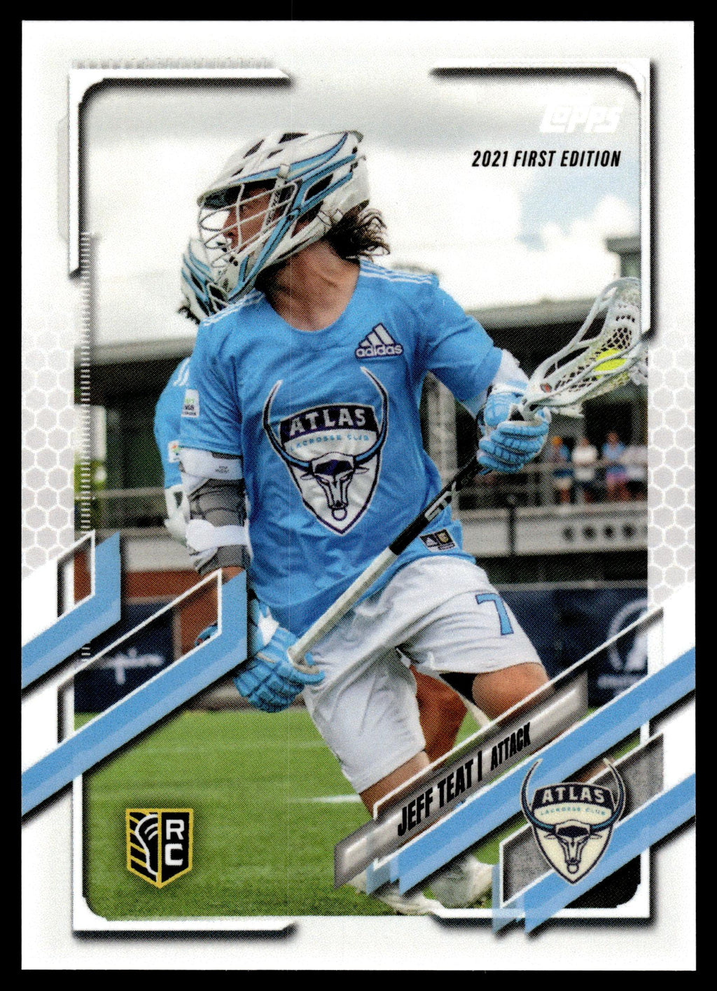 Jeff Teat 2021 Topps PLL First Edition Atlas #31