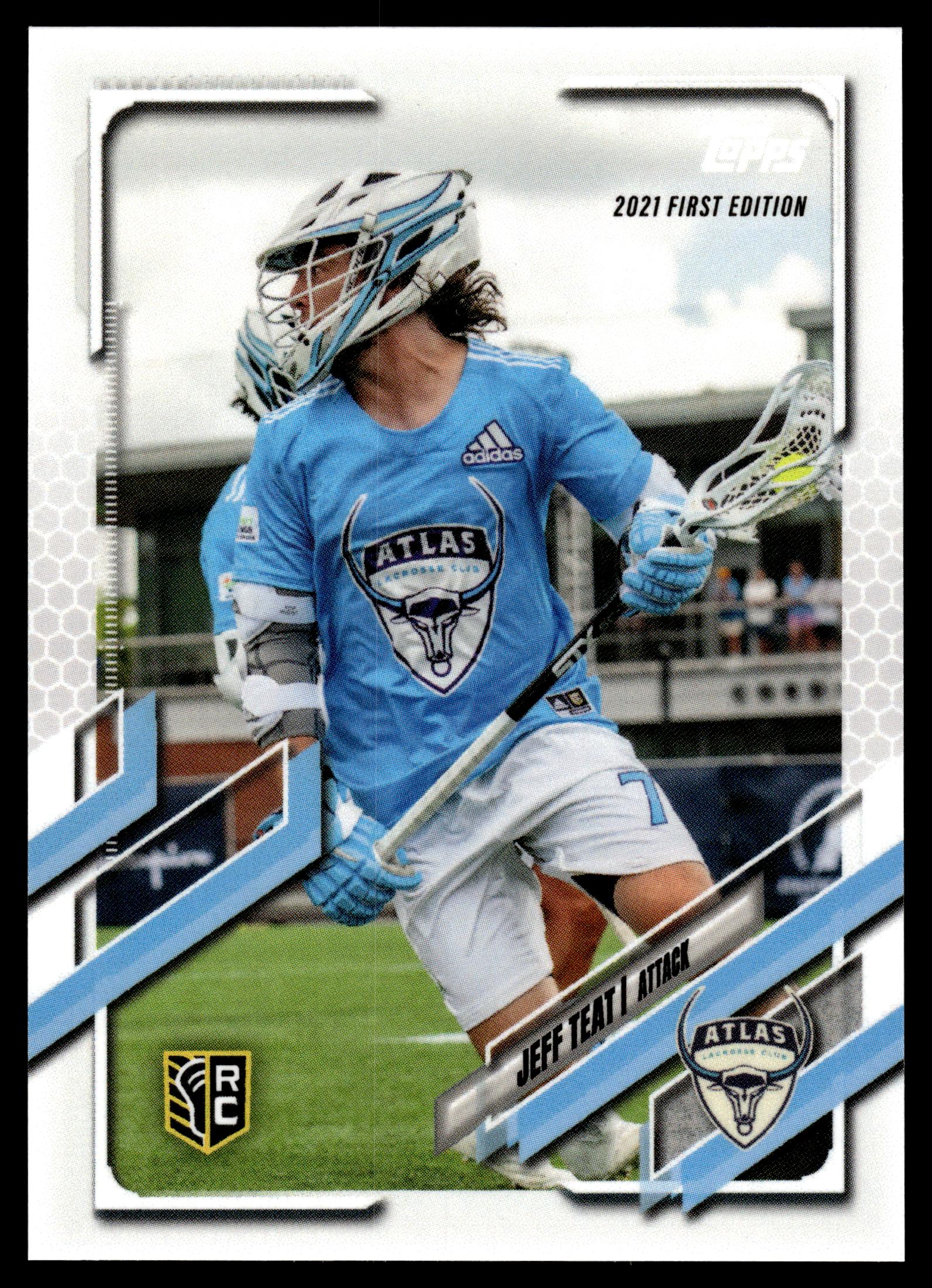 Jeff Teat 2021 Topps PLL First Edition Atlas #31