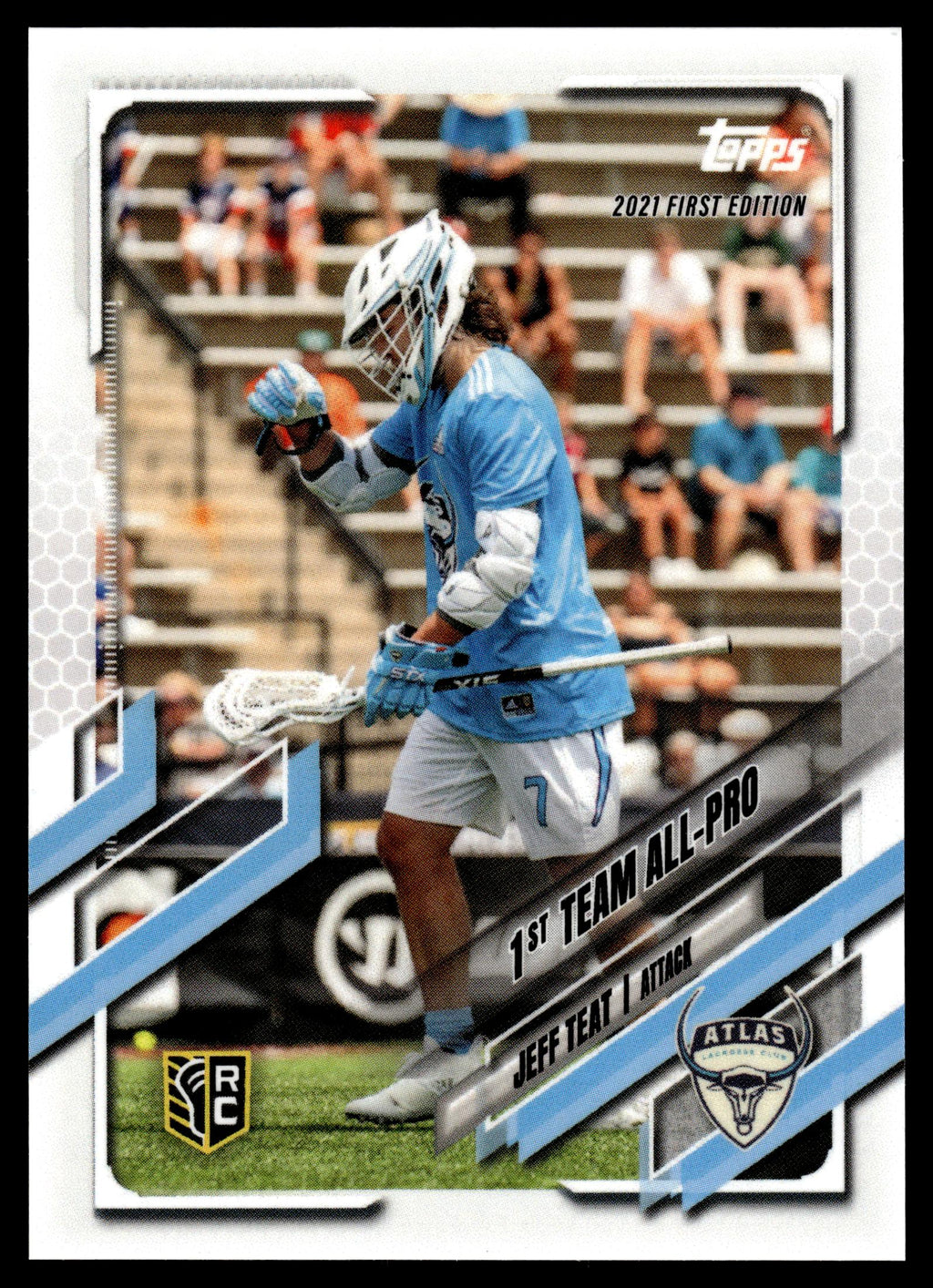 Jeff Teat 2021 Topps PLL First Edition Atlas All Pro 1st Team #31