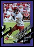 Josh Byrne 2021 Topps PLL First Edition Chaos Purple 30/75 #43