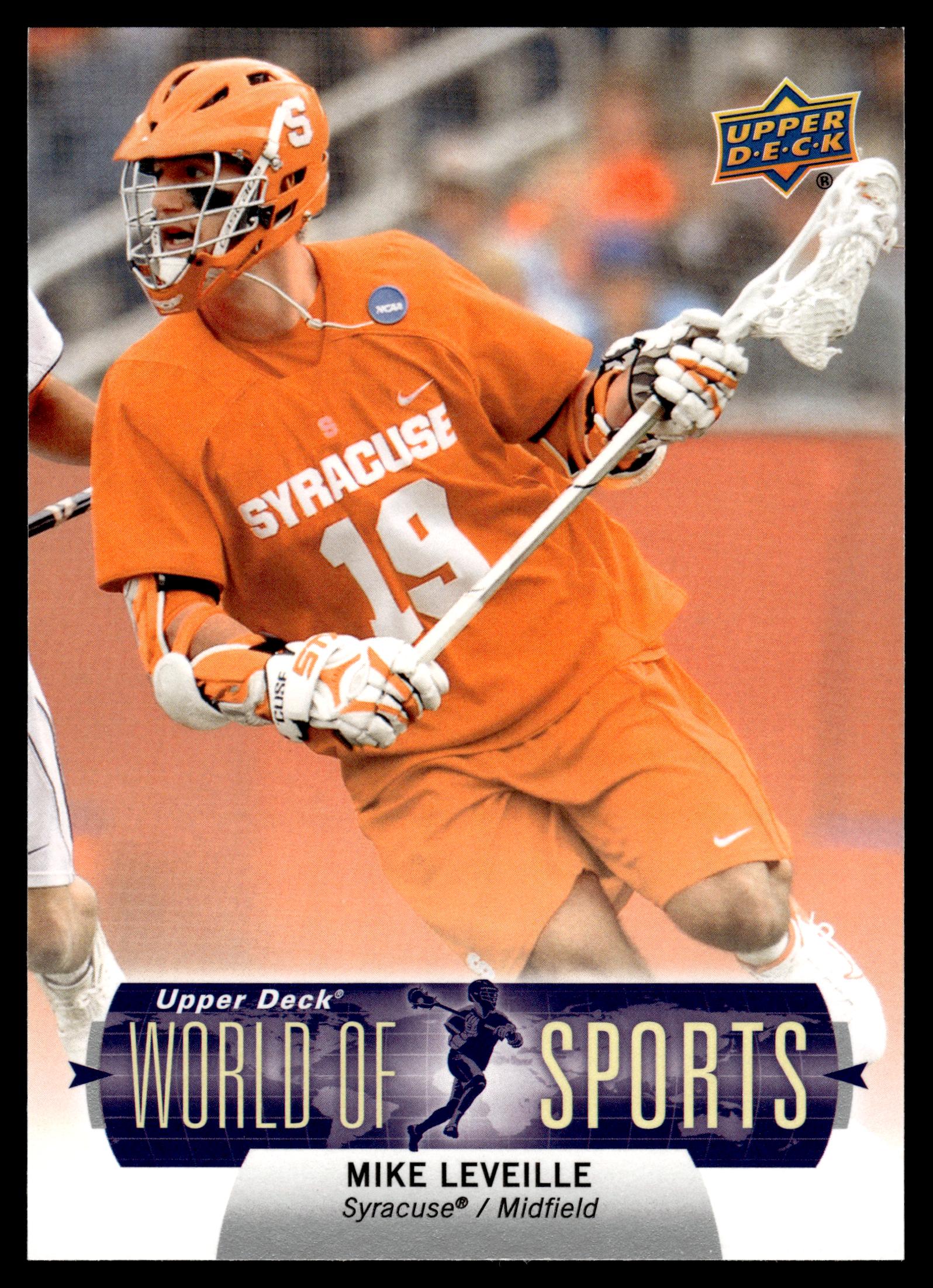 Mike Leveille 2011 Upper Deck World of Sports Syracuse Orange #186