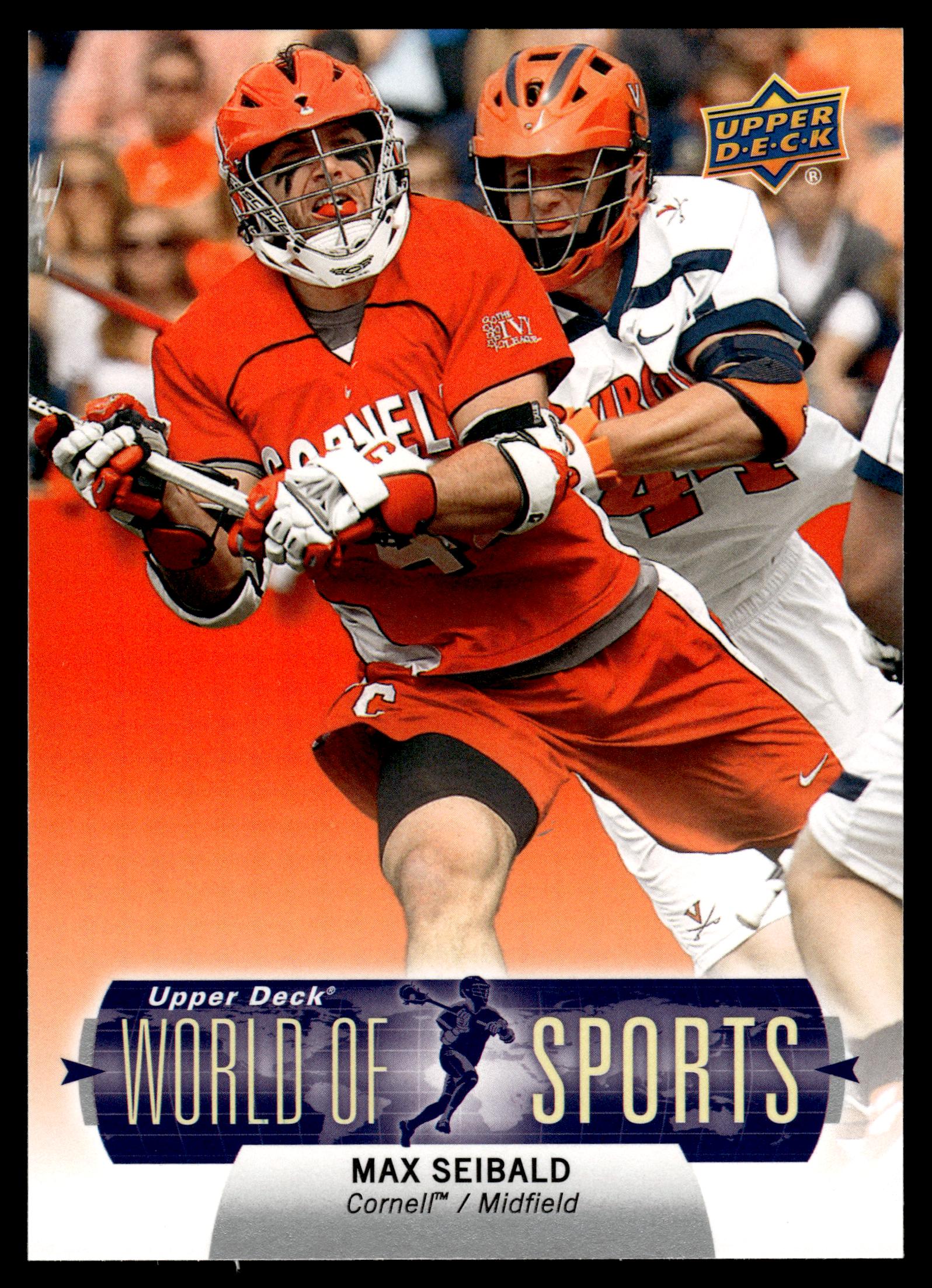 Max Seibald 2011 Upper Deck World of Sports Cornell Big Red #187