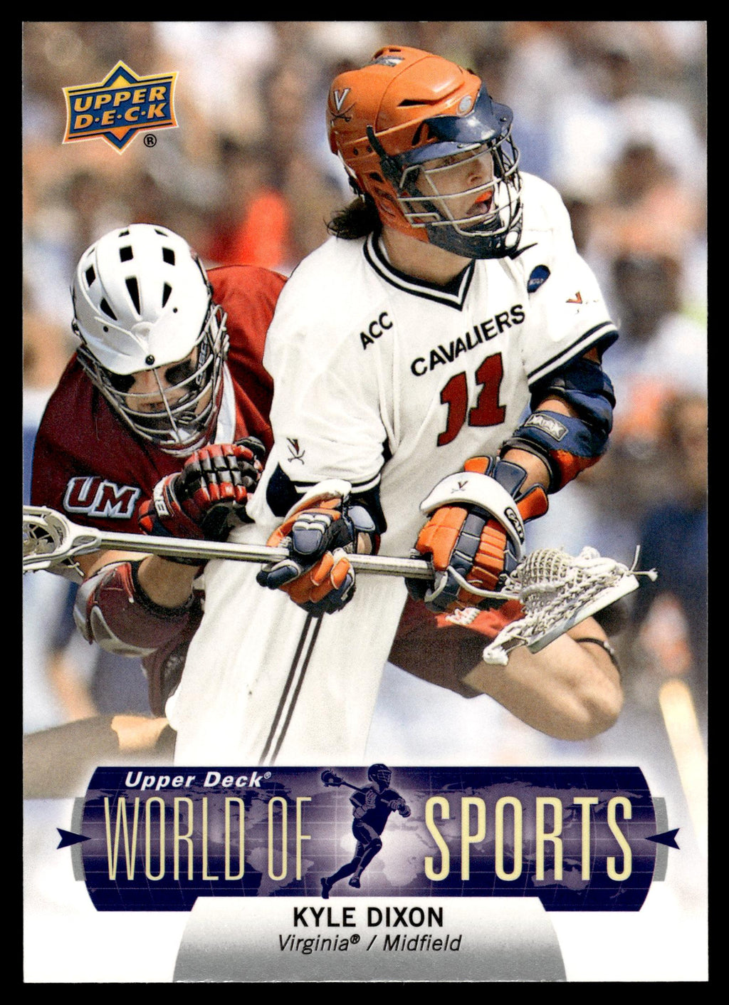 Kyle Dixon 2011 Upper Deck World of Sports Virginia Cavaliers Autographs #188