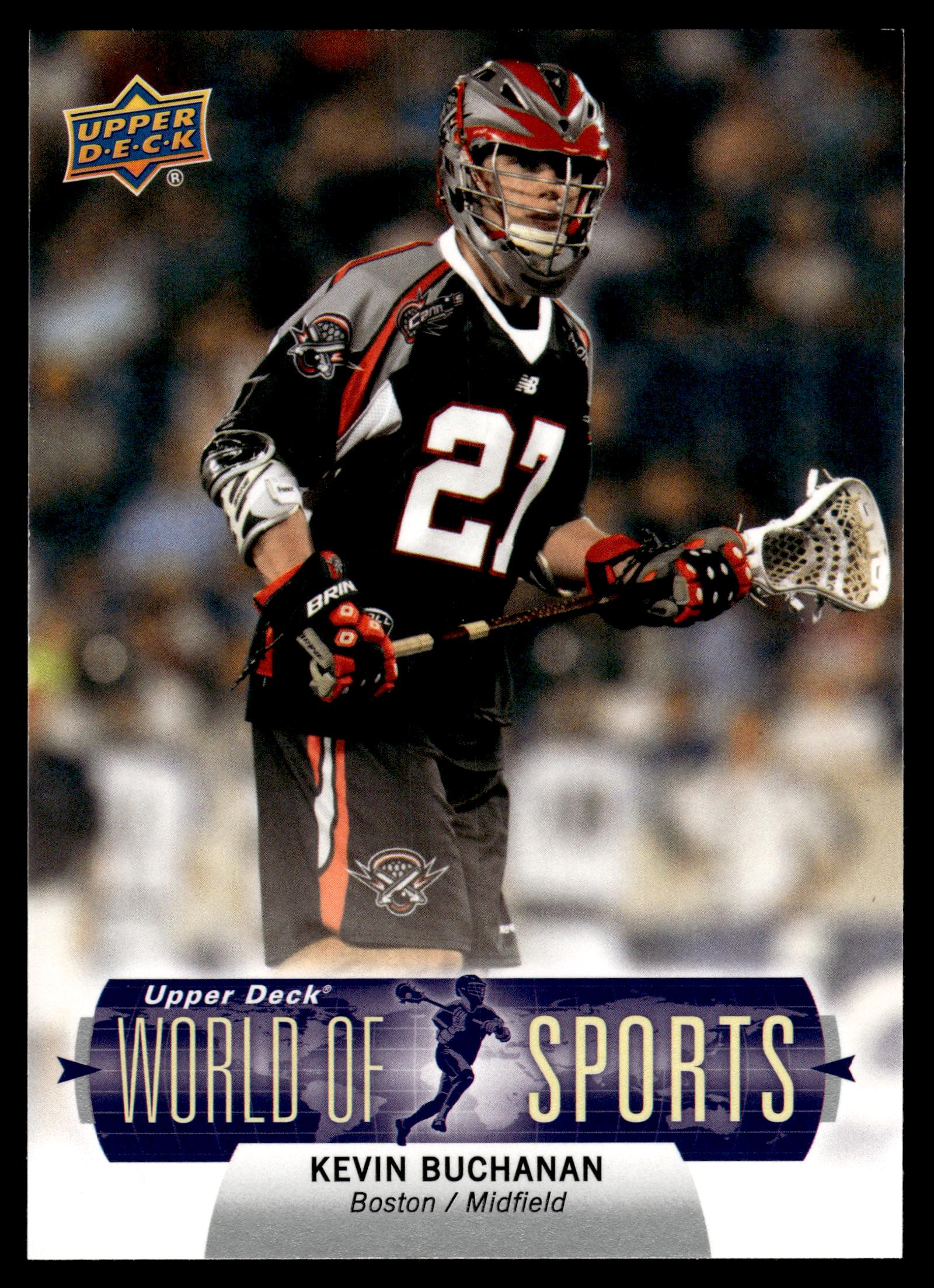 Kevin Buchanan 2011 Upper Deck World of Sports Boston Cannons #190