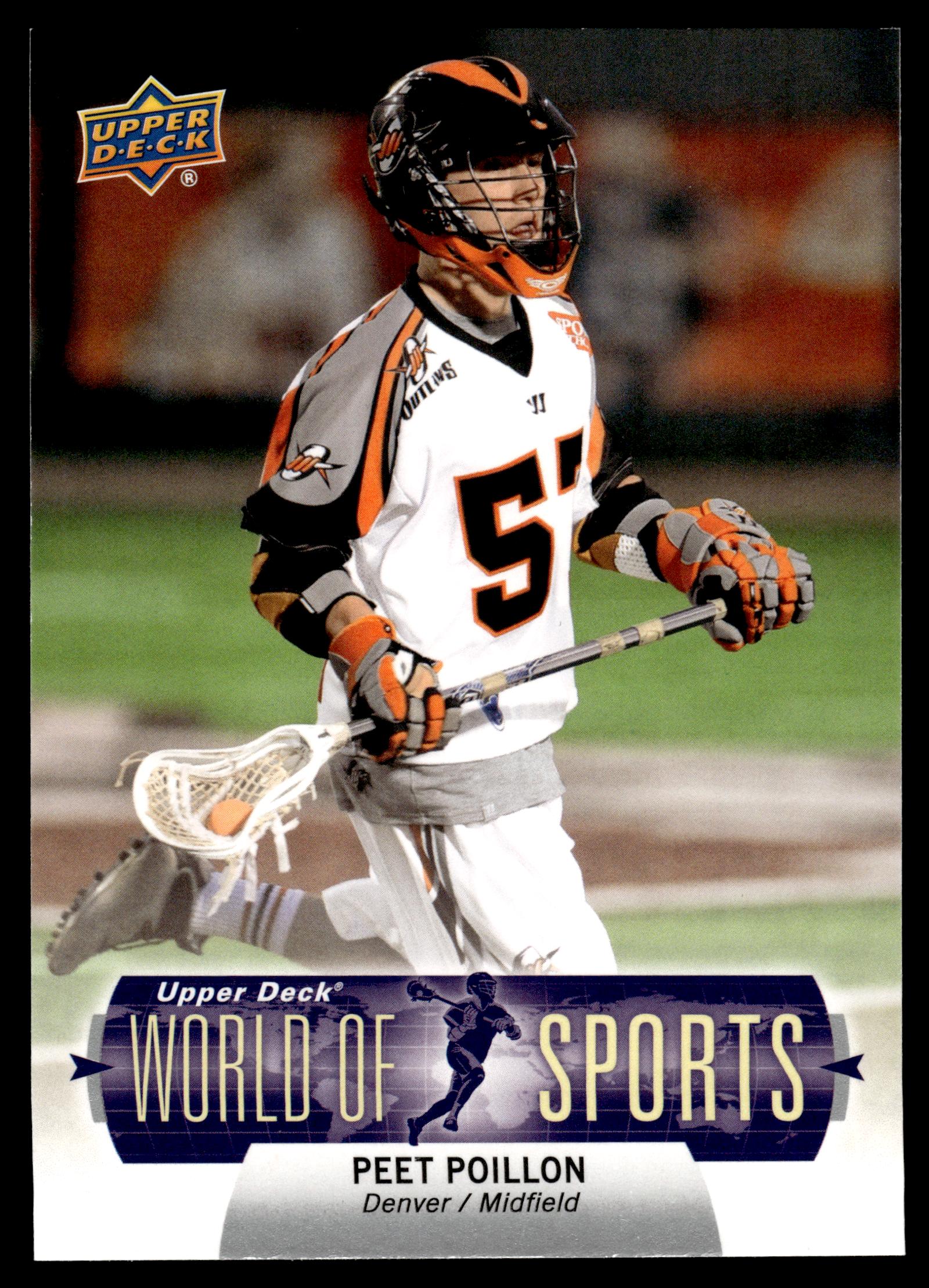 Peet Poillon 2011 Upper Deck World of Sports Denver Outlaws #191