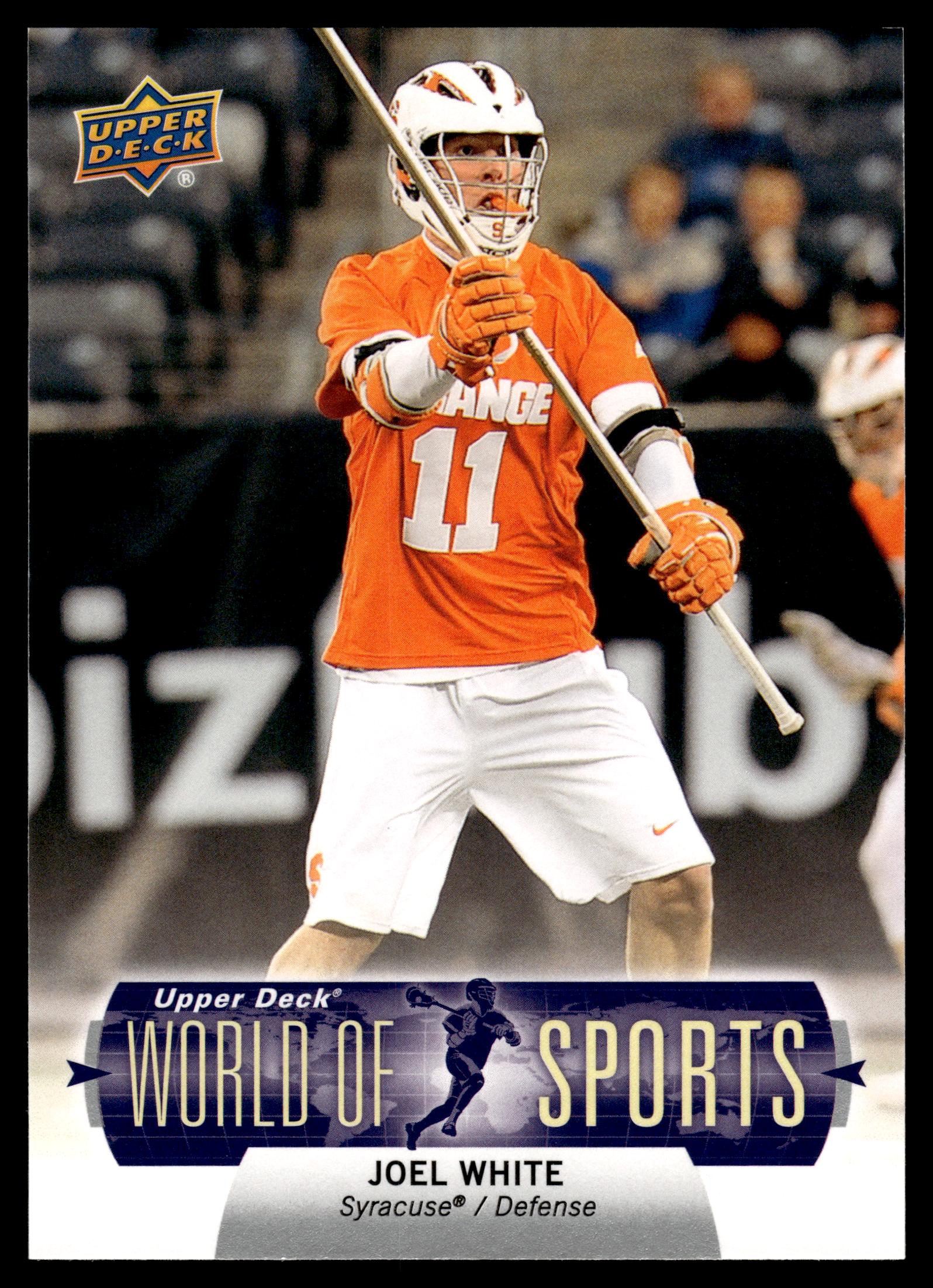 Joel White 2011 Upper Deck World of Sports Syracuse Orange #195