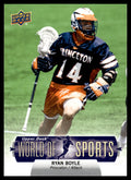 Ryan Boyle 2011 Upper Deck World of Sports Princeton Tigers #206