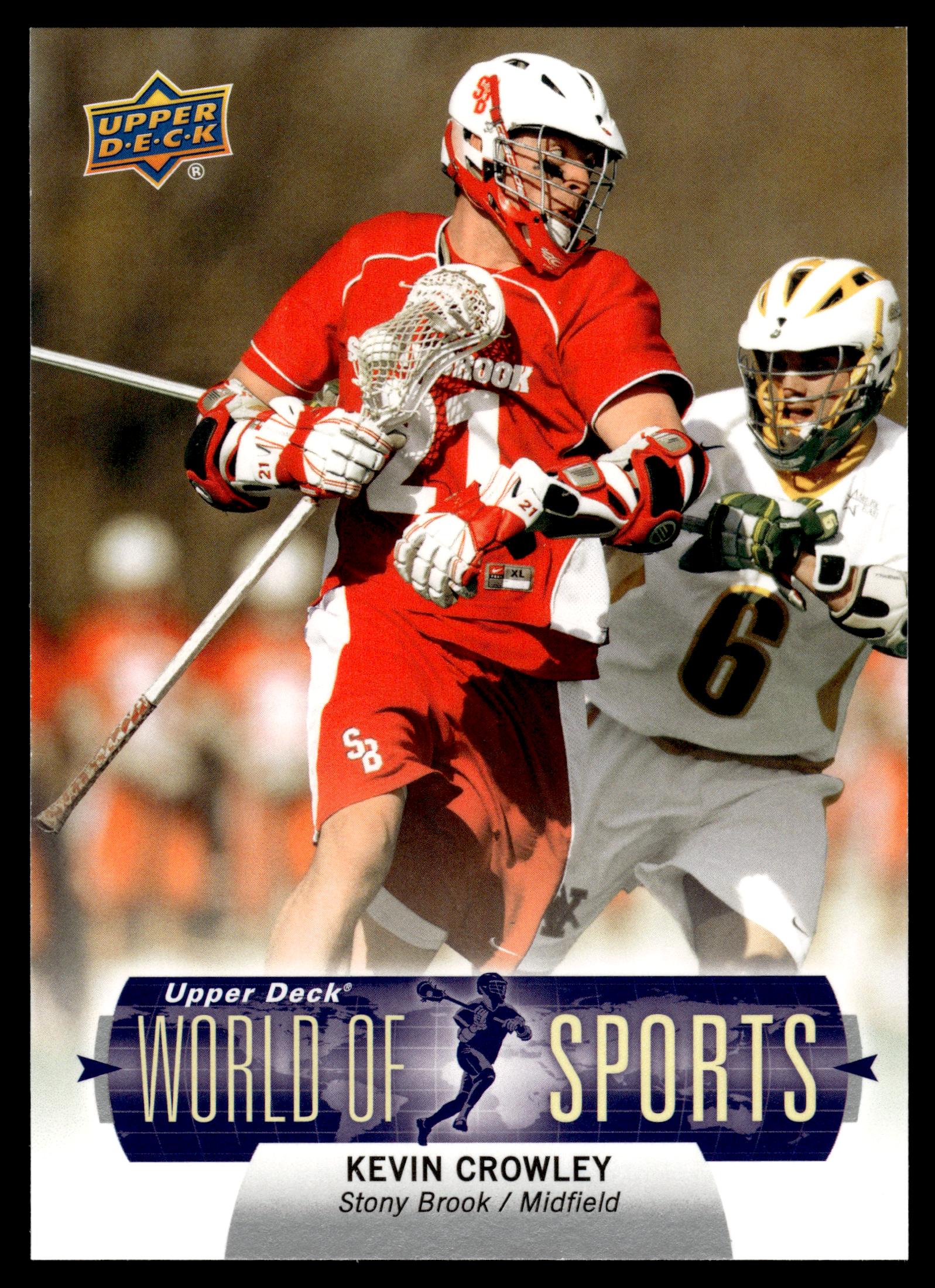 Kevin Crowley 2011 Upper Deck World of Sports Stony Brook Seawolves #210