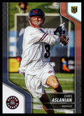 Chris Aslanian 2024 PLL Release Boston Cannons Black 18/25 #64