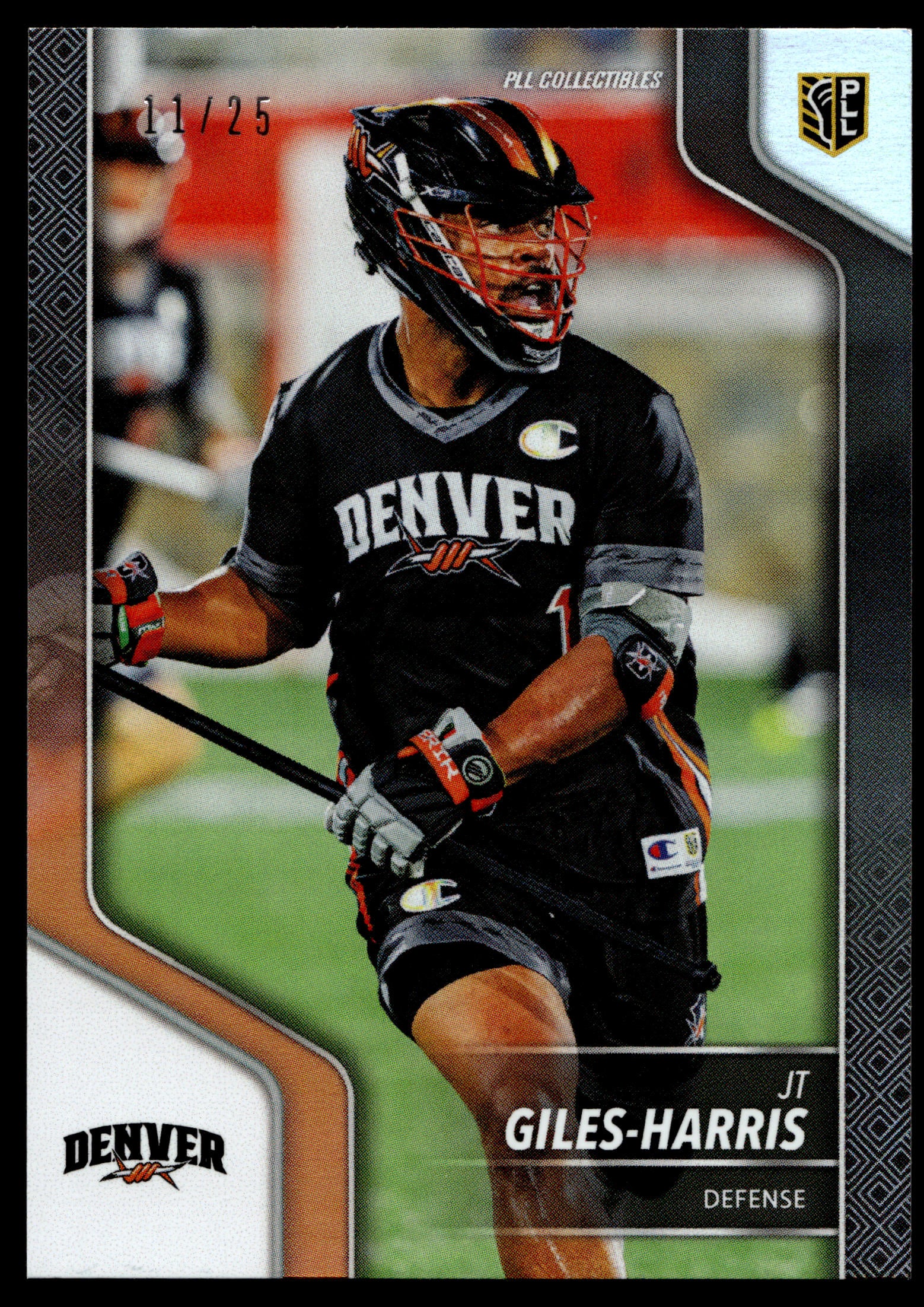 JT Giles-Harris 2024 PLL Release Denver Outlaws Black 11/25 #96