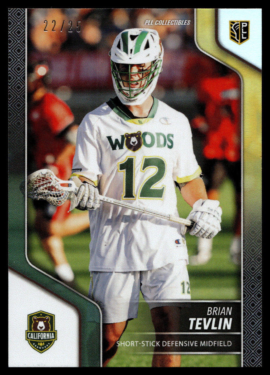 Brian Tevlin 2024 PLL Release California Redwoods Black 22/25 #120