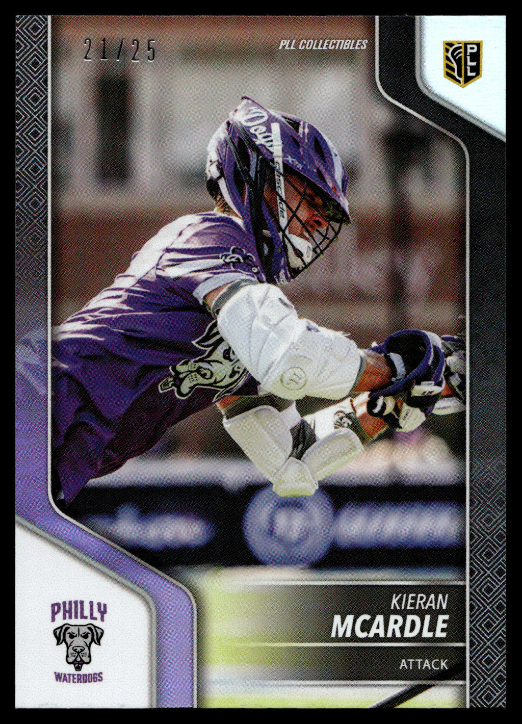 Kieran McArdle 2024 PLL Release Philadelphia Waterdogs Black 21/25 #132