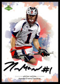 Nick Marrocco 2020 MLL Parkside Select Series Boston Cannons Autograph #SS-NM