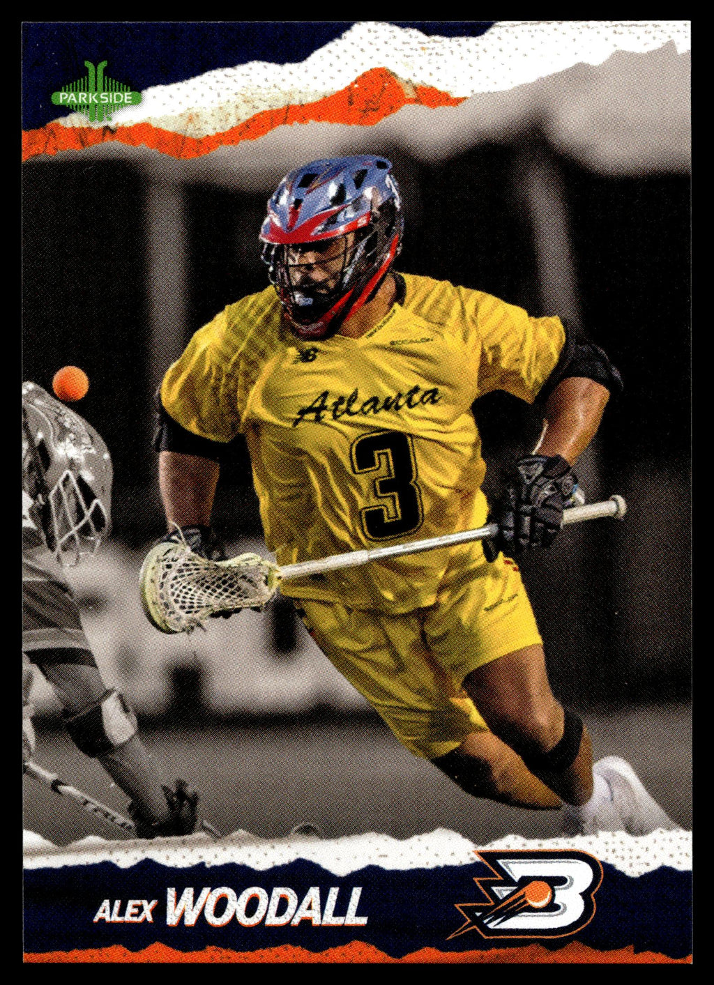 Alex Woodall 2020 MLL Parkside Select Series Atlanta Blaze #1