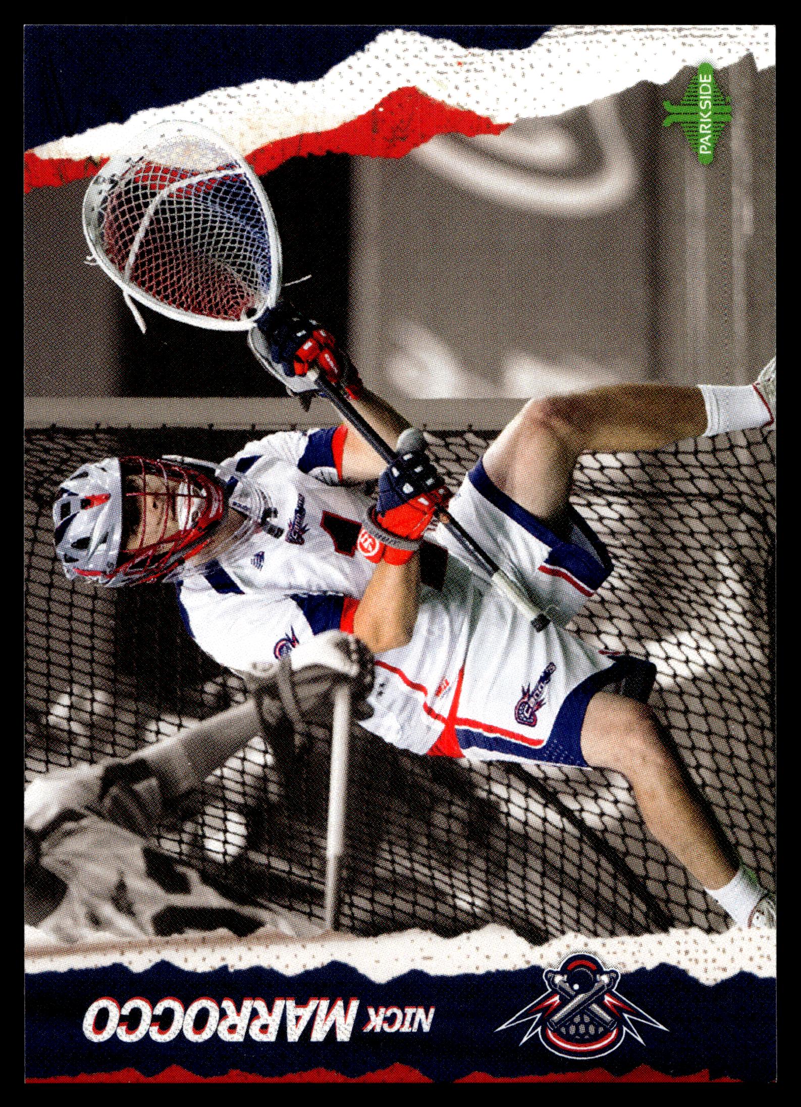 Nick Marrocco 2020 MLL Parkside Select Series Boston Cannons #12