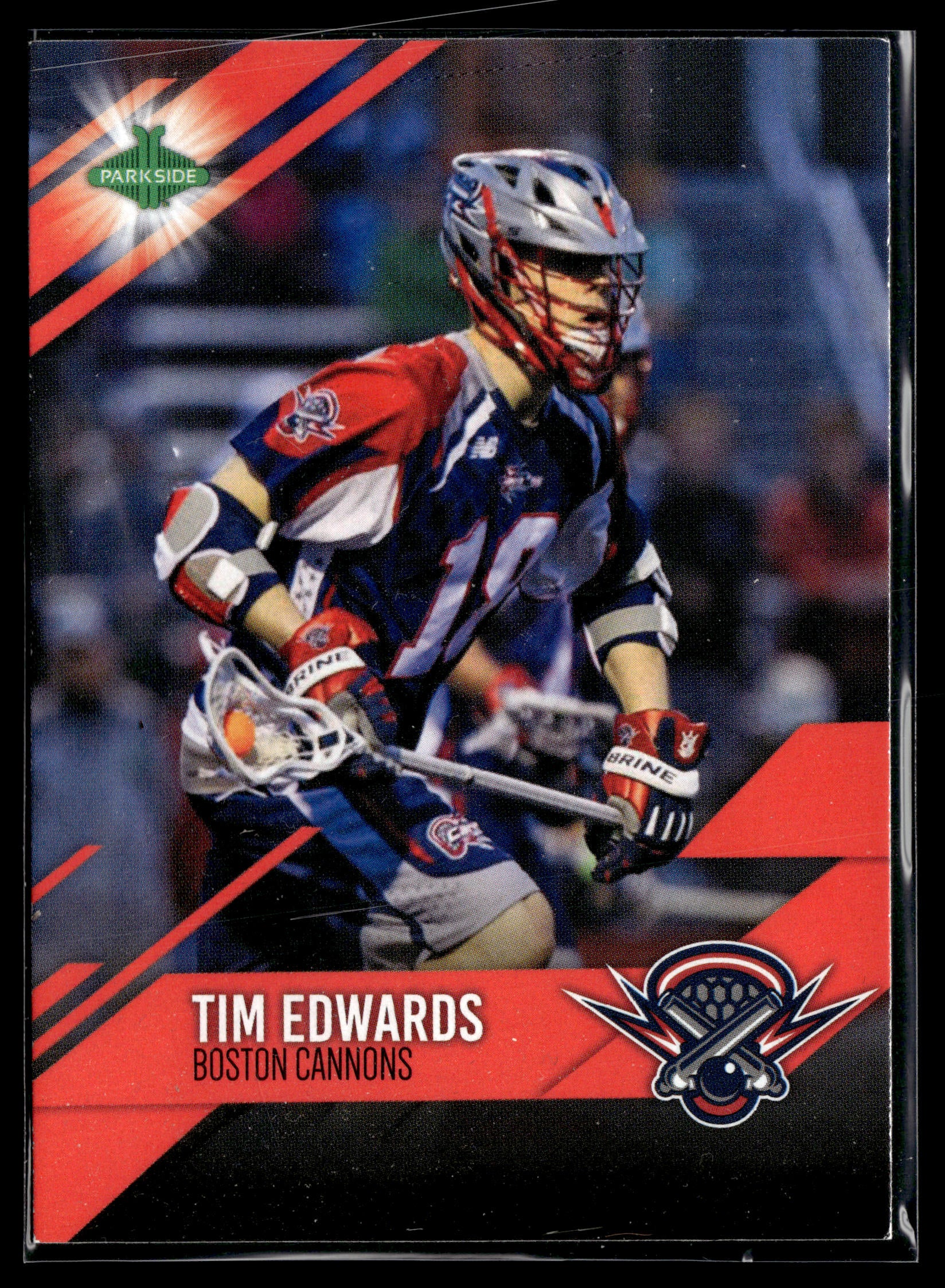 Tim Edwards 2019 MLL Premier Series Boston Cannons #104